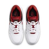  NIKE FULL FORCE LOW WHITE BLACK TEAM ORANGE MYSTIC RED FV5929-100 