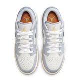  NIKE AIR JORDAN 1 LOW REPAIRED DENIM SWOOSH GS FZ5046-041 