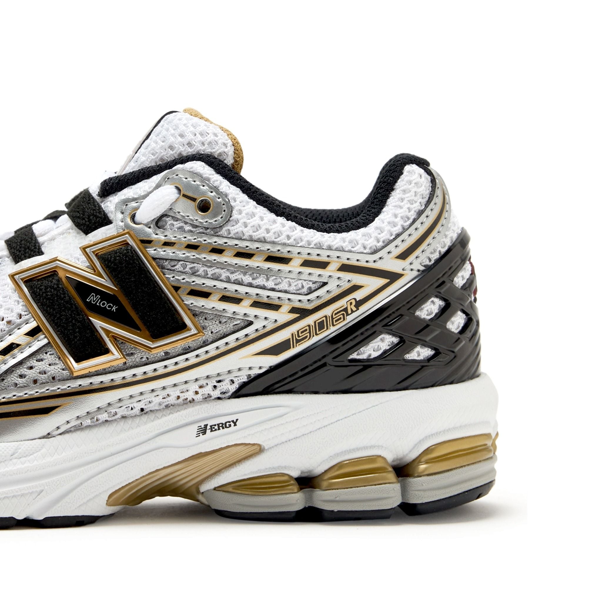  NEW BALANCE 1906R WHITE METALLIC GOLD GS GC1906RA 
