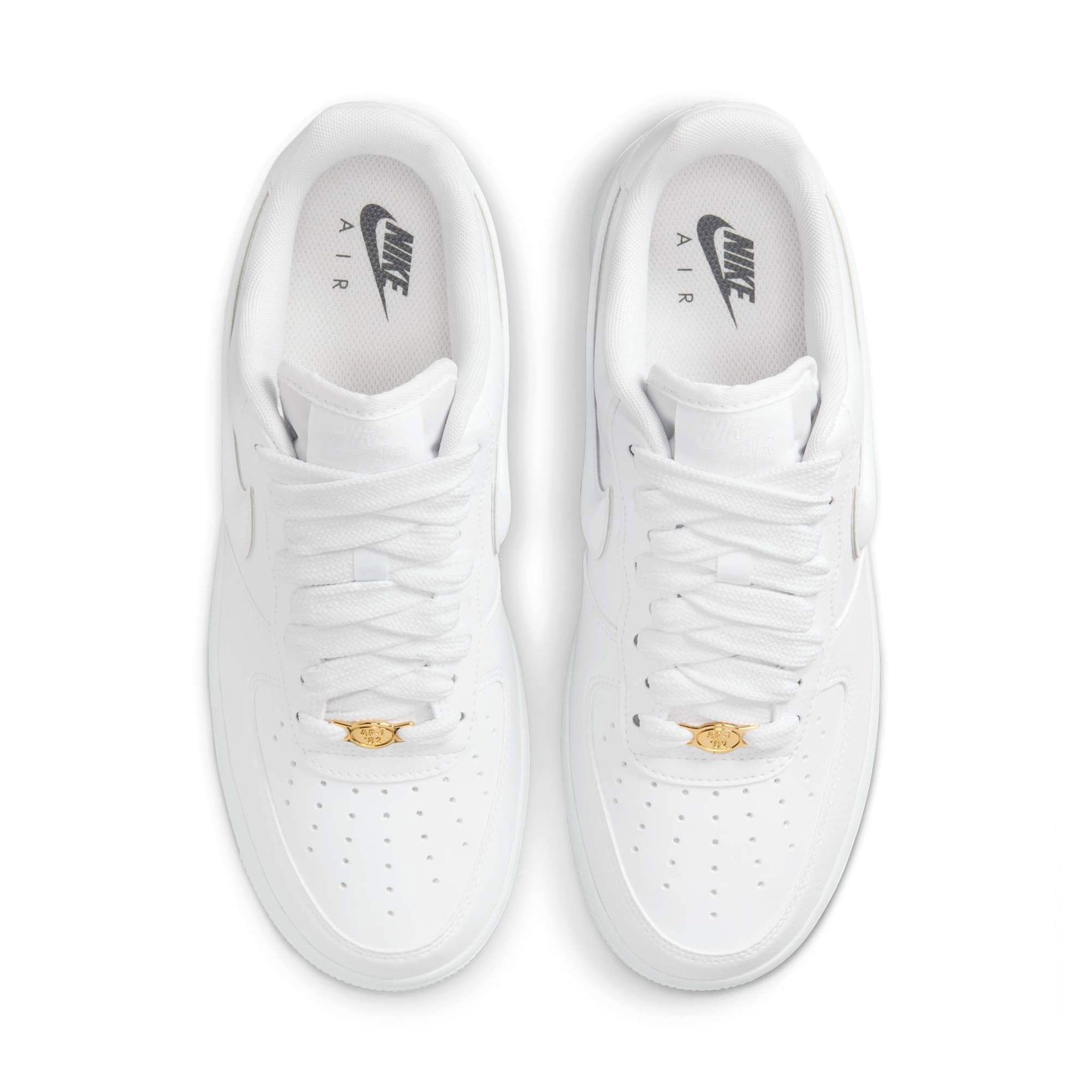  NIKE AIR FORCE 1 07 NEXT NATURE TRIPLE WHITE BULBOUS SWOOSH HF2014-100 