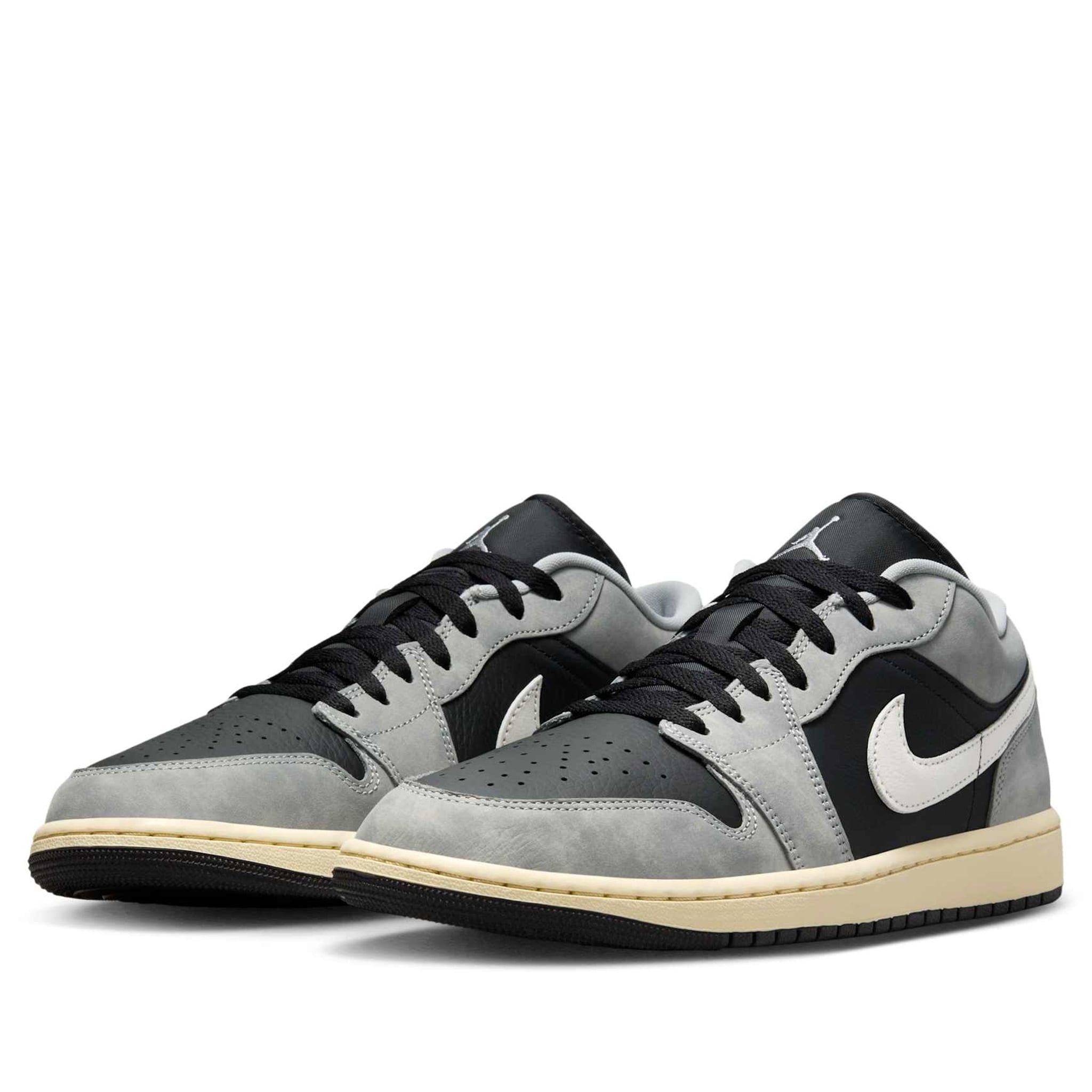  NIKE AIR JORDAN 1 LOW LIGHT SMOKE GREY OFF NOIR HQ2010-012 