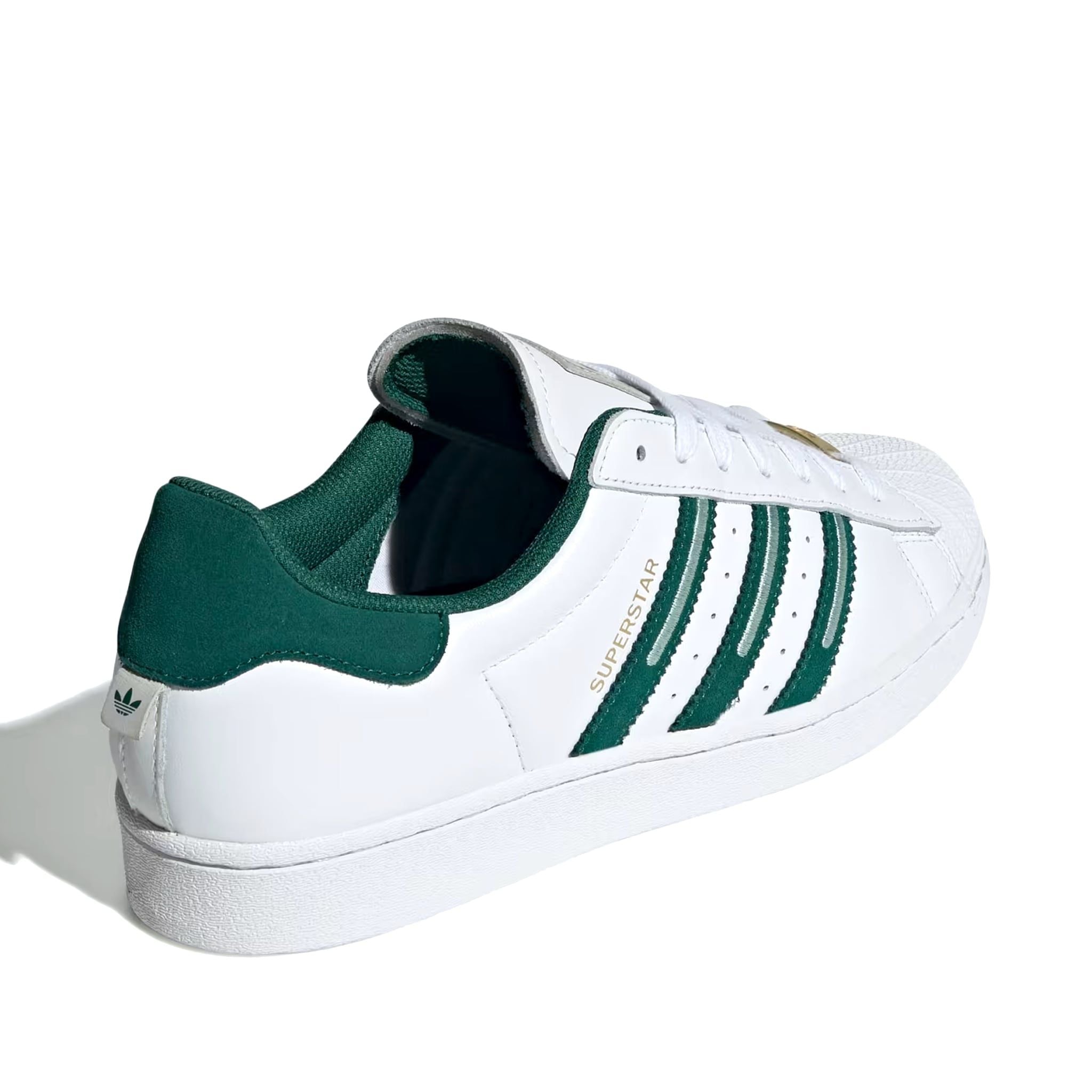  ADIDAS SUPERSTAR CLOUD WHITE COLLEGIATE GREEN ID1374 