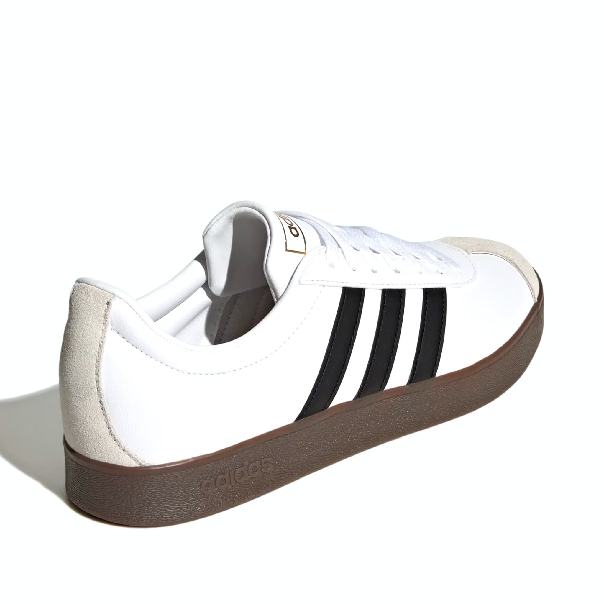 ADIDAS VL COURT 2.0 WHITE BLACK GUM ID6015 