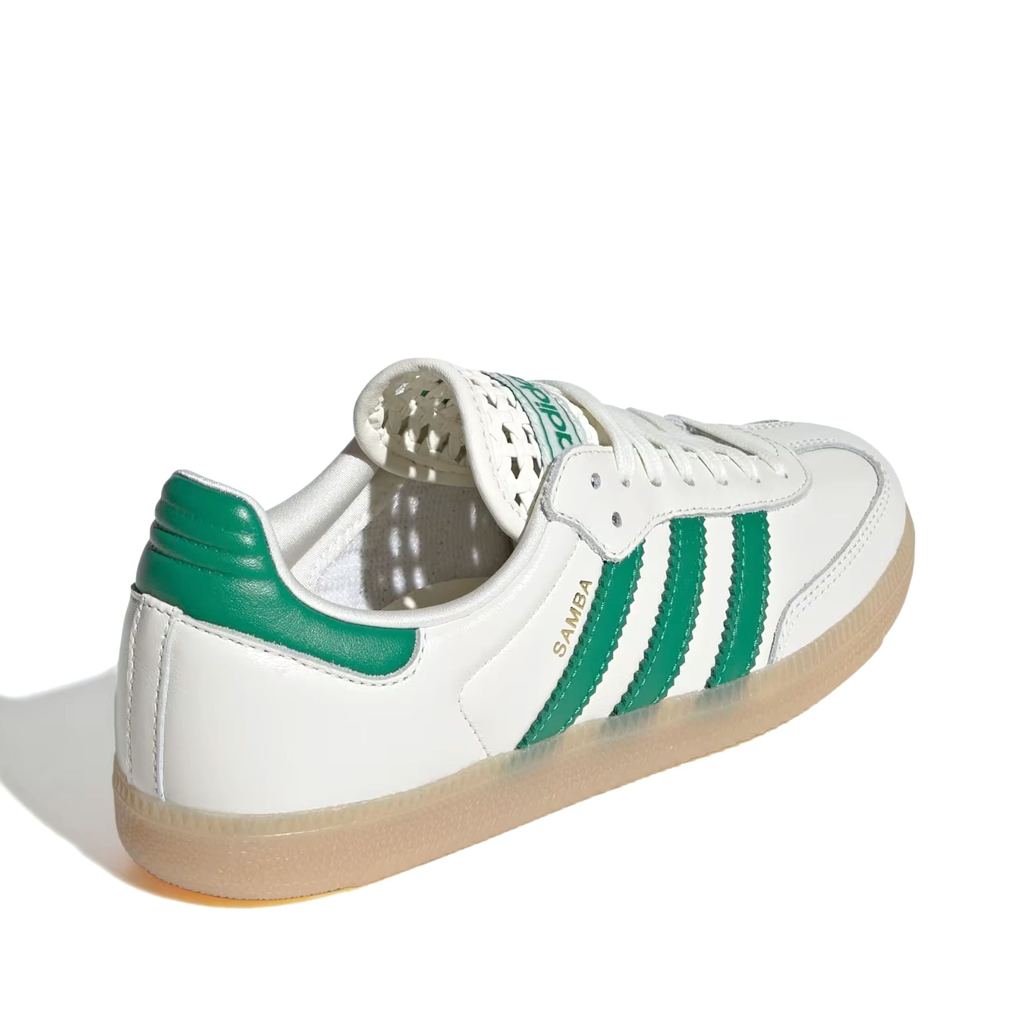  ADIDAS SAMBA OG OFF WHITE GREEN GOLD IH3983 