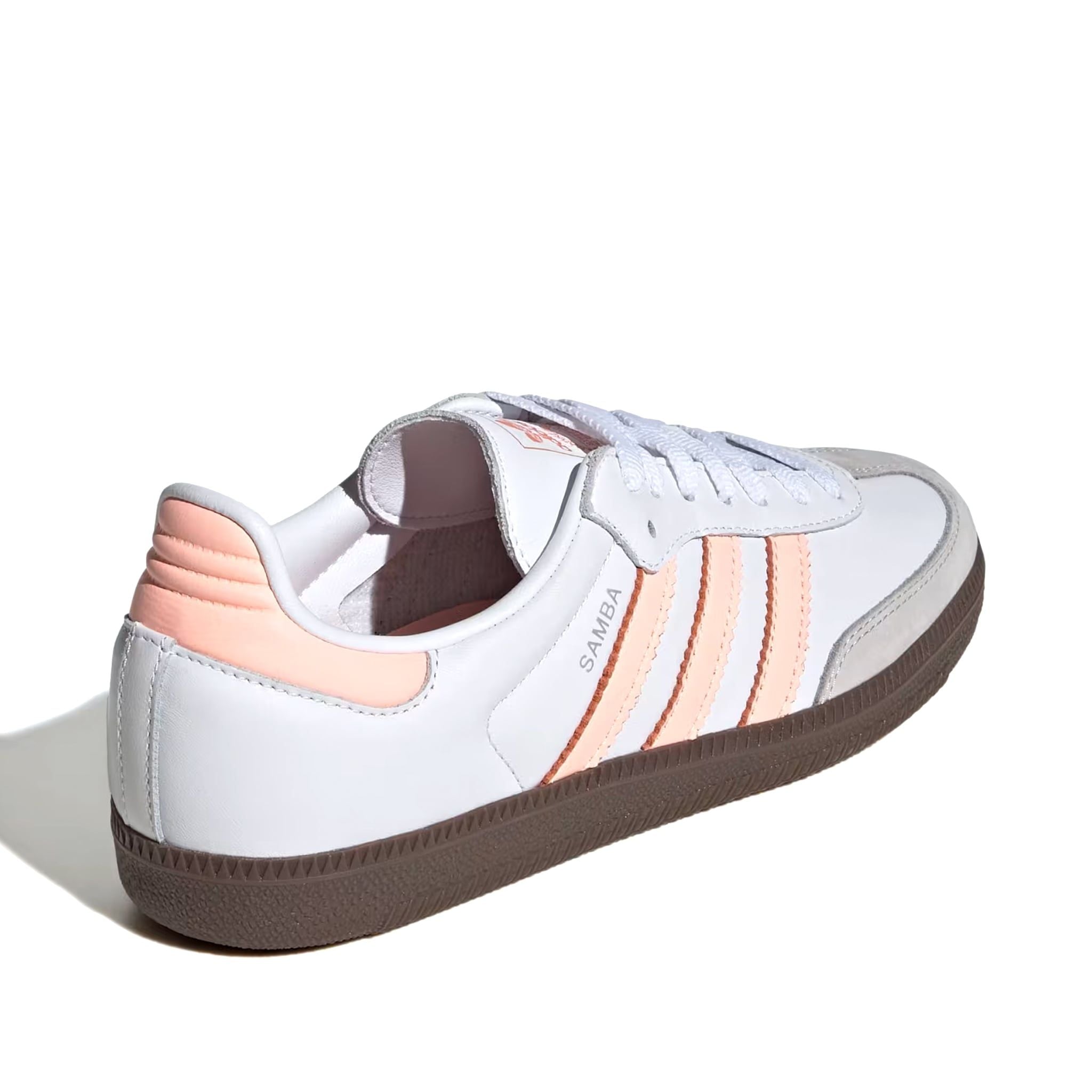  ADIDAS SAMBA OG CLOUD WHITE CLEAR ORANGE SEMI CORAL JH5687 