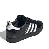  ADIDAS SUPERSTAR II BLACK WHITE PATENT JH7756 