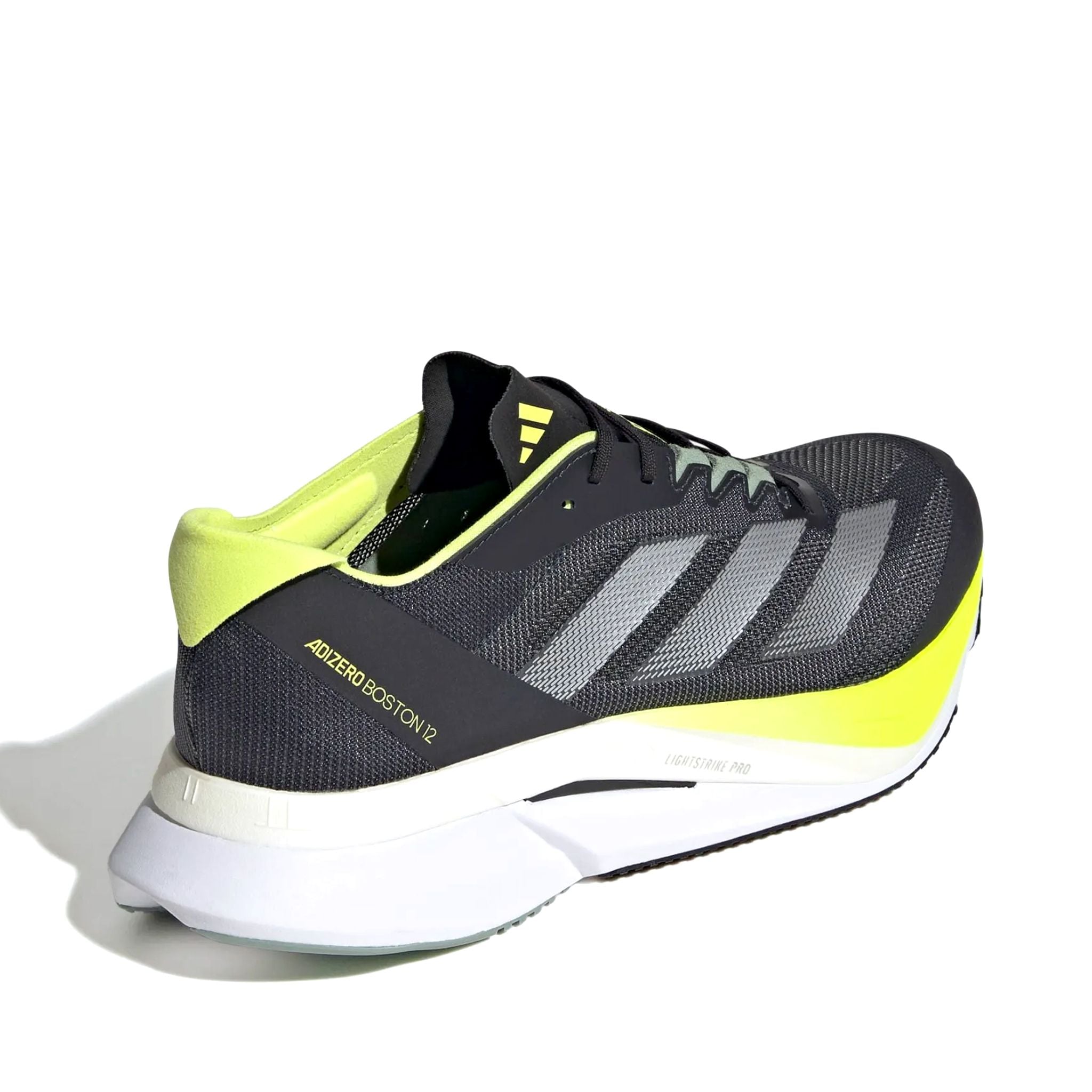  ADIDAS ADIZERO BOSTON 12 AURORA INK SILVER METALLIC PULSE LIME JI4477 