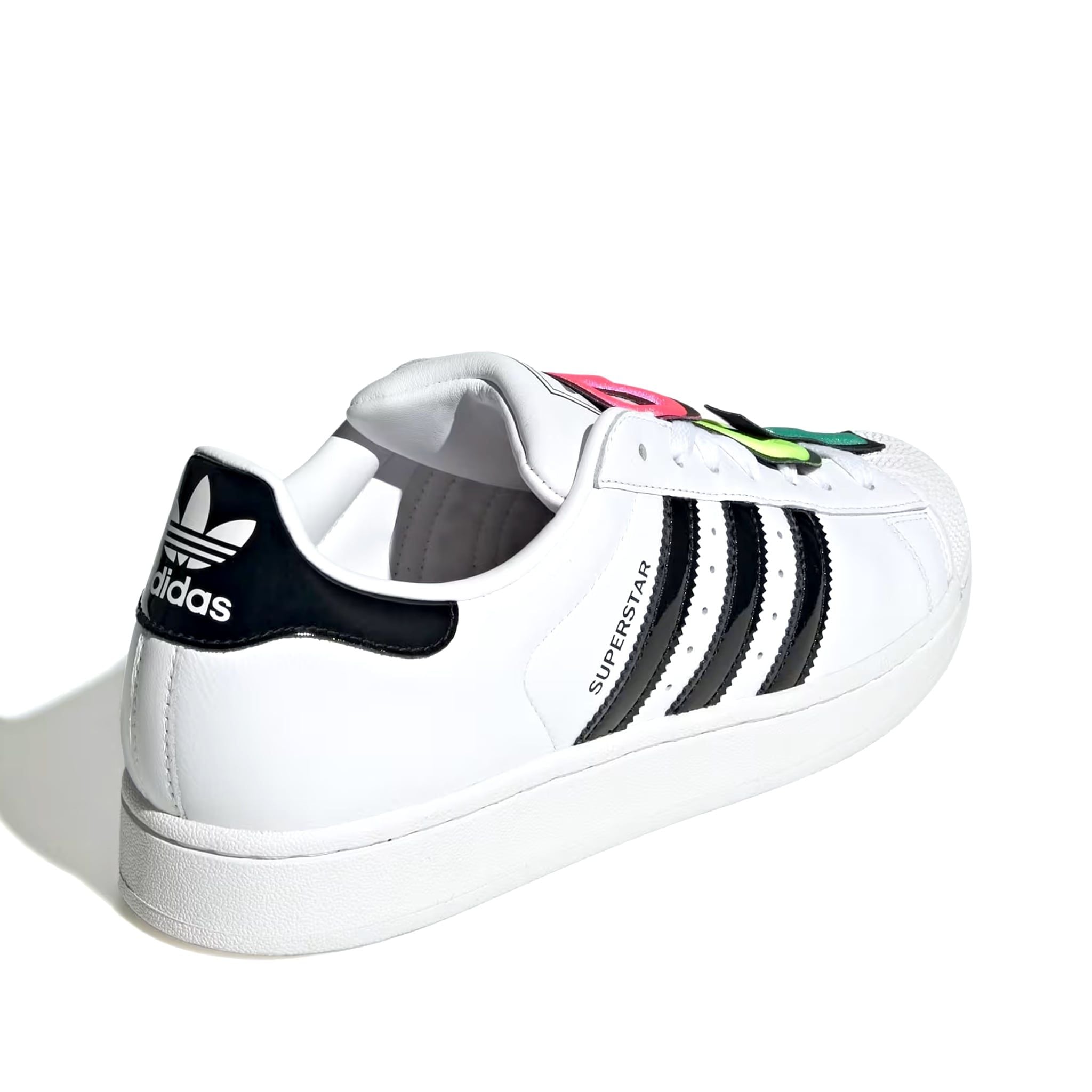  ADIDAS SUPERSTAR II JEREMY SCOTT WHITE BLACK JR3584 