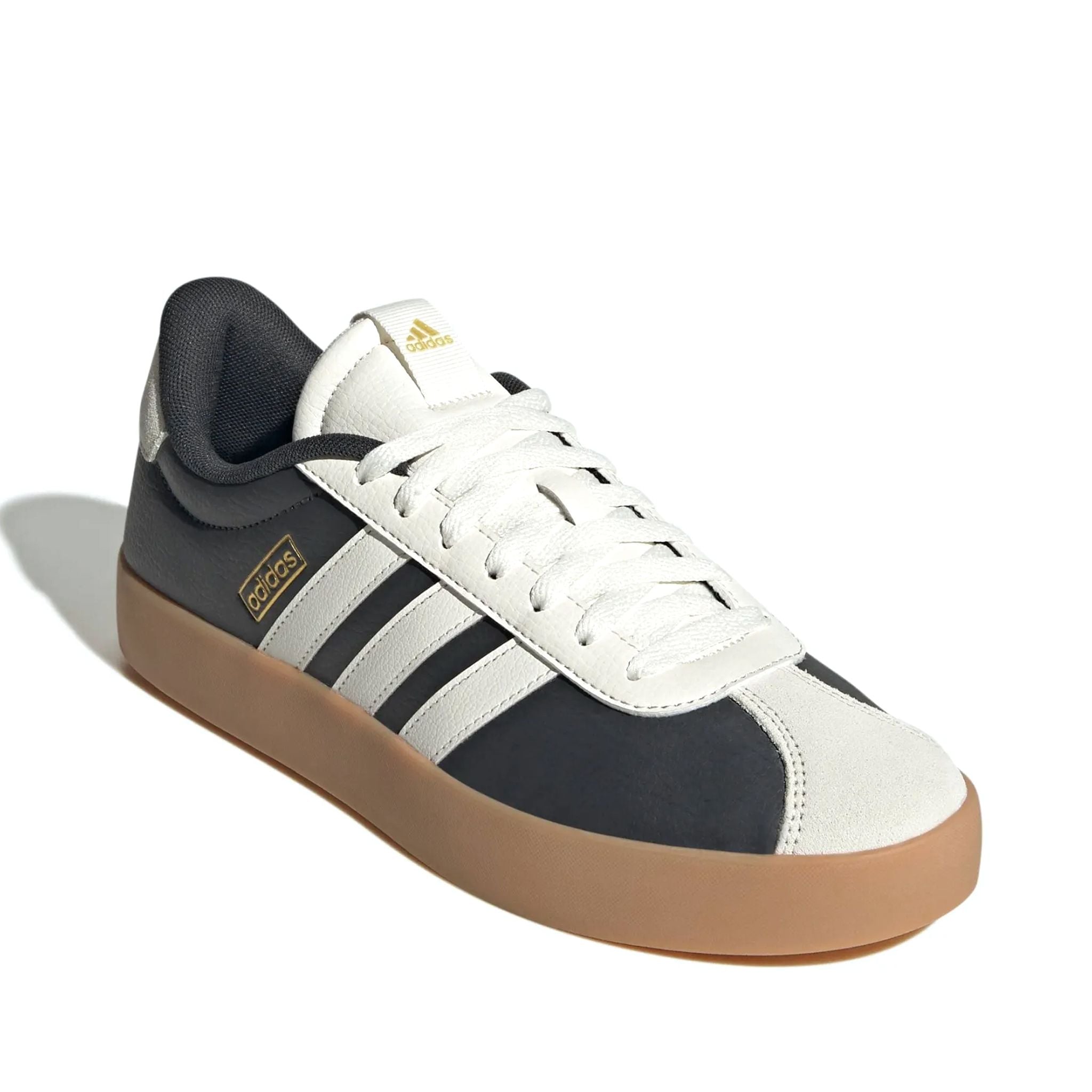  ADIDAS VL COURT 3.0 WHITE BLACK JR8638 