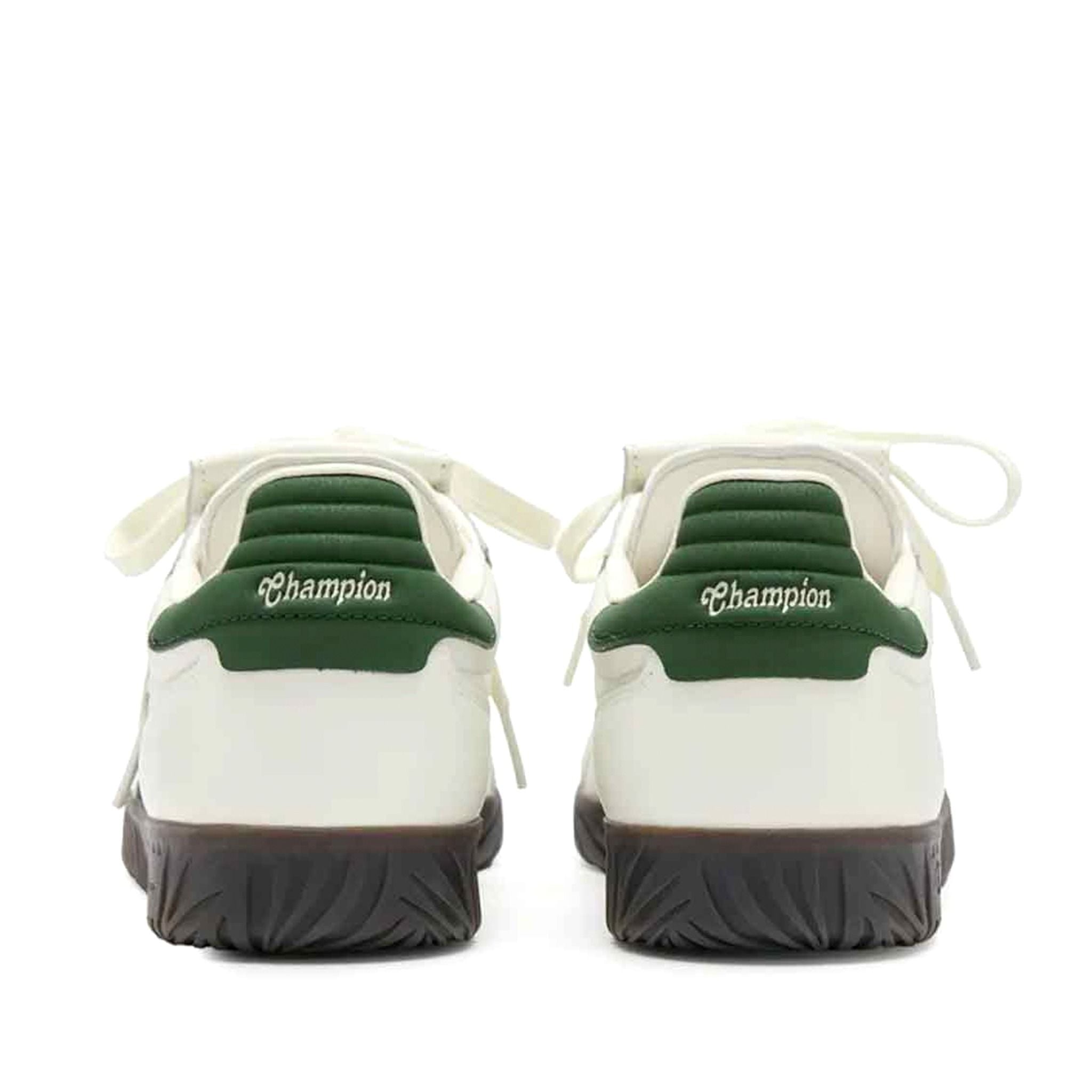  CHAMPION ESSENTIALS CHAMP T-TRAINER WHITE GREEN U4CFCTM14N1 