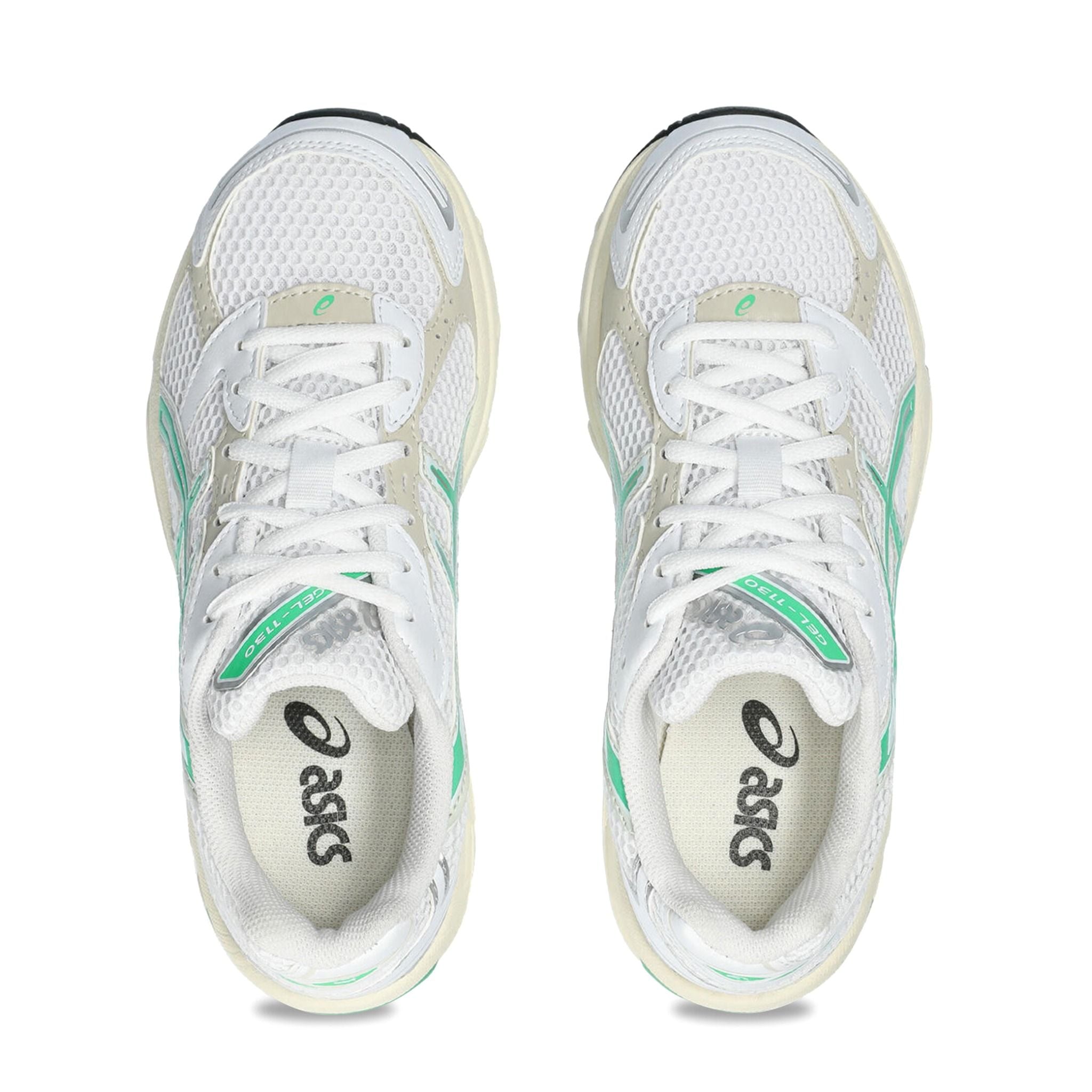  ASICS GEL-1130 WHITE MALACHITE GREEN 1202A164-114 