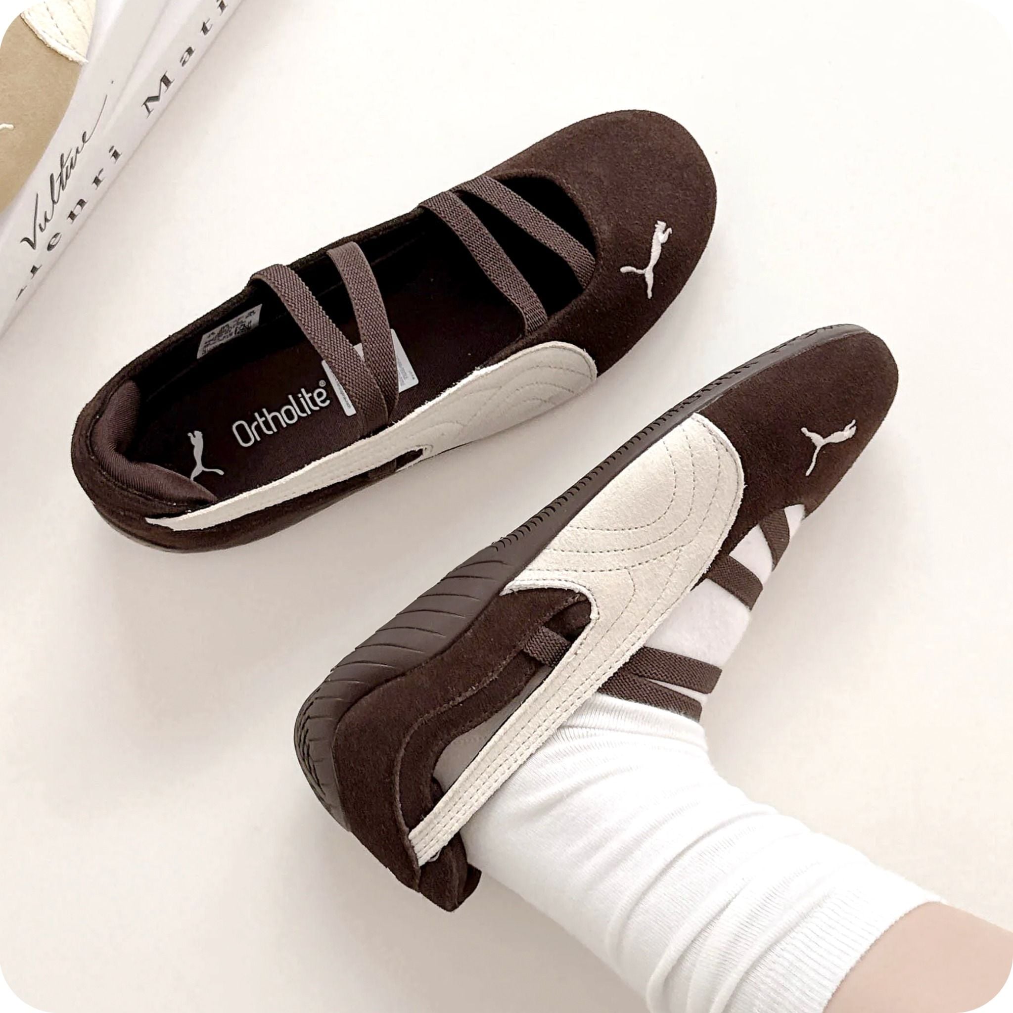  PUMA SPEEDCAT BALLET DARK CHOCOLATE 406758-02 
