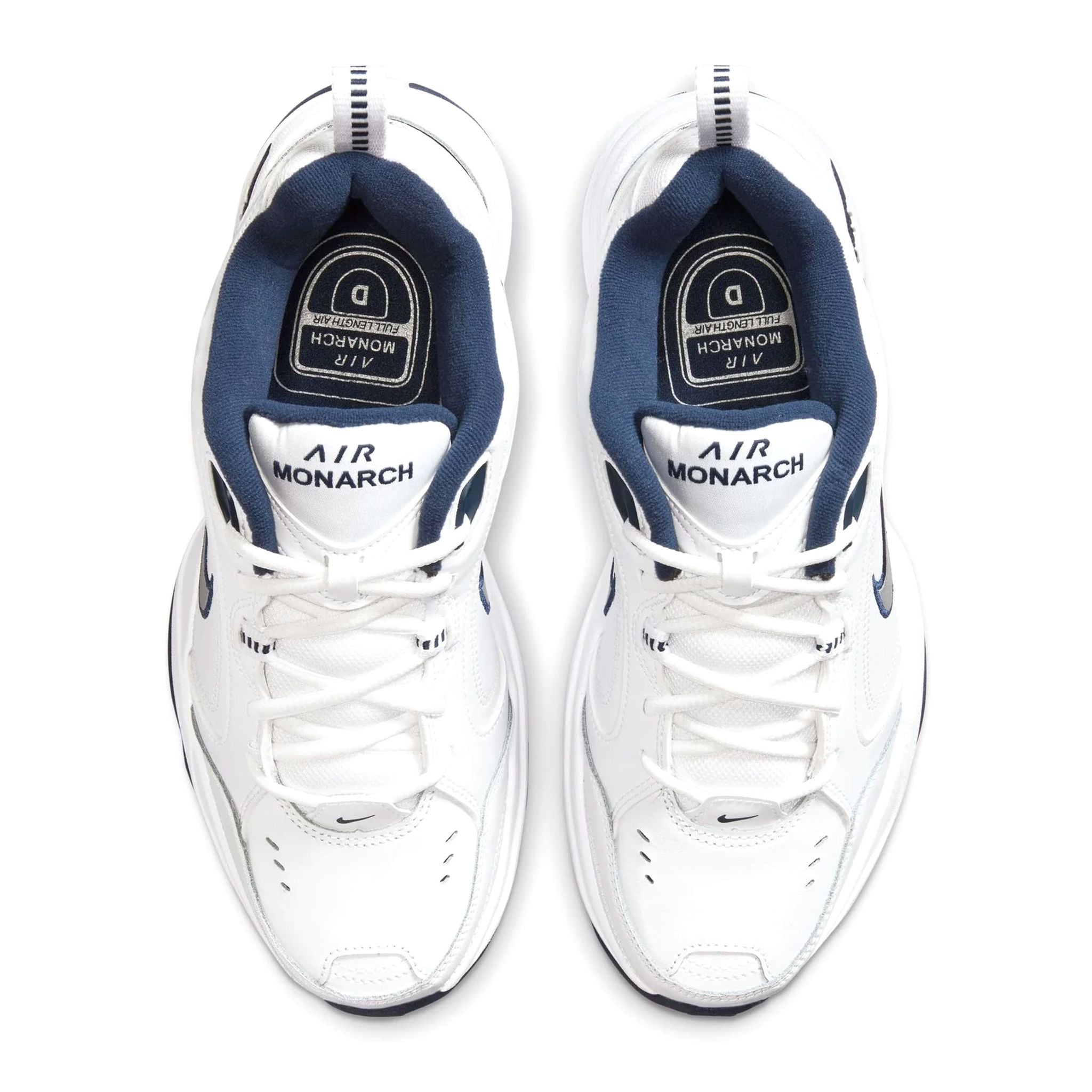  NIKE AIR MONARCH IV WHITE NAVY 415445-102 