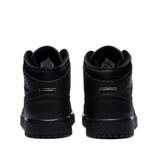  NIKE AIR JORDAN 1 MID TRIPLE BLACK 554725-091 