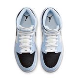  NIKE AIR JORDAN 1 MID ICE BLUE 555112-401 