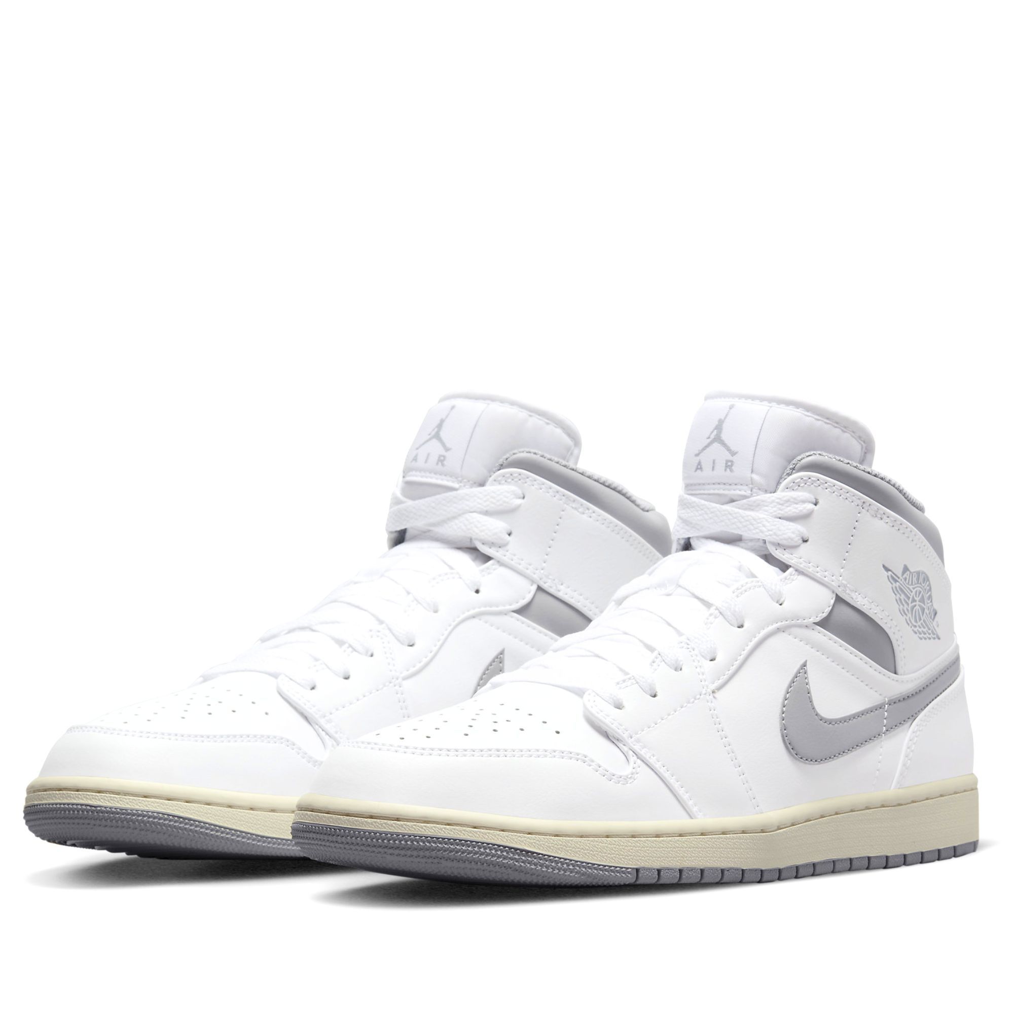  NIKE AIR JORDAN 1 MID NEUTRAL GREY 554724-135 