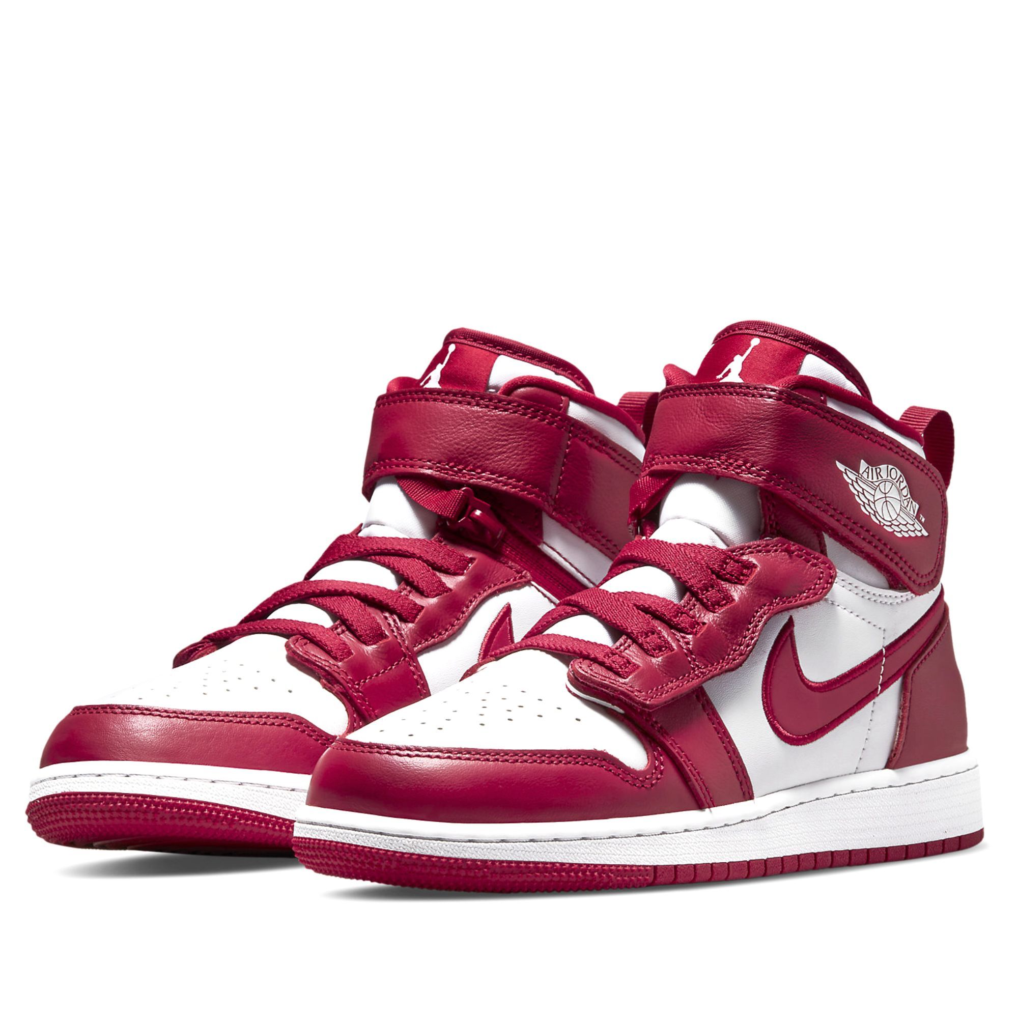  NIKE AIR JORDAN 1 HIGH FLYEASE CARDNIAL RED GS DC7986-601 