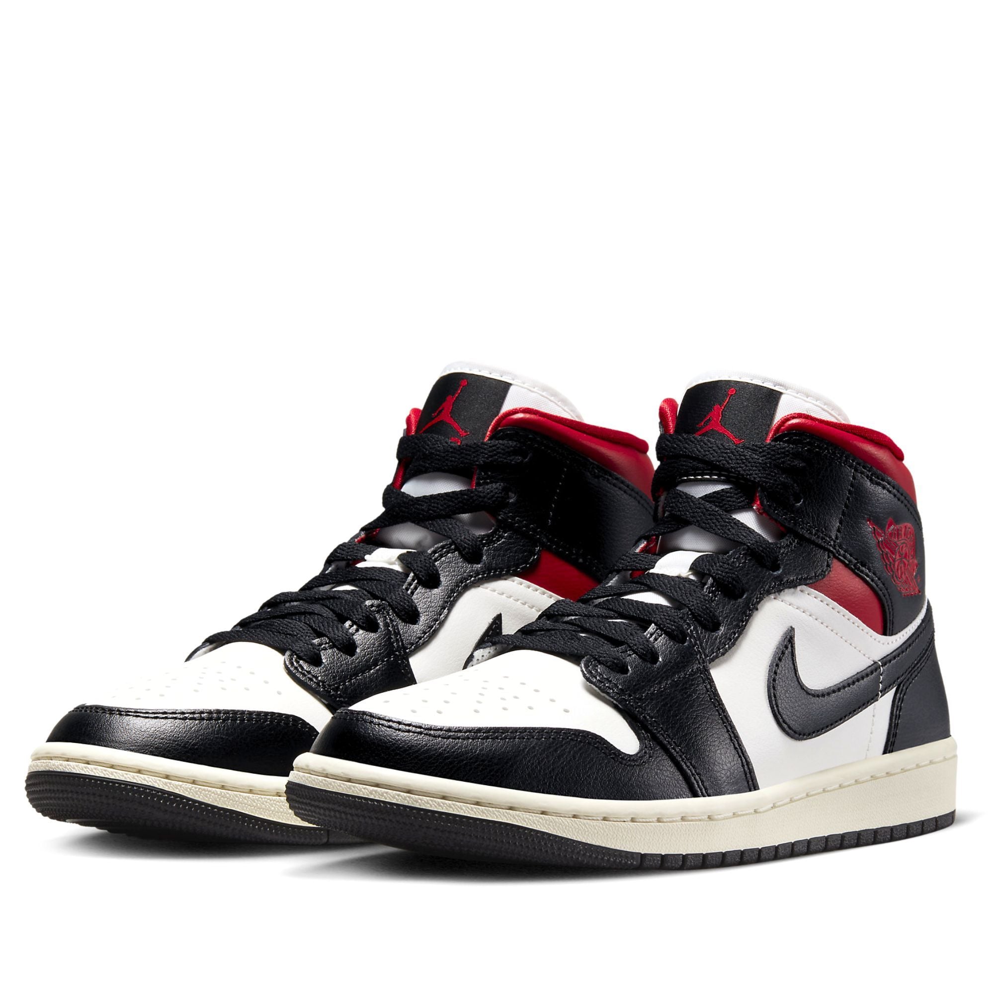  NIKE AIR JORDAN 1 MID W FITNESS RED BQ6472-061 