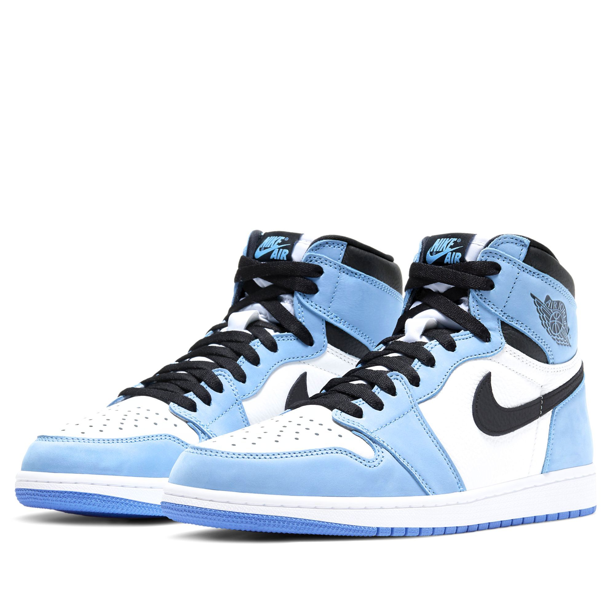  NIKE AIR JORDAN 1 HIGH OG UNIVERSITY BLUE M 555088-134 