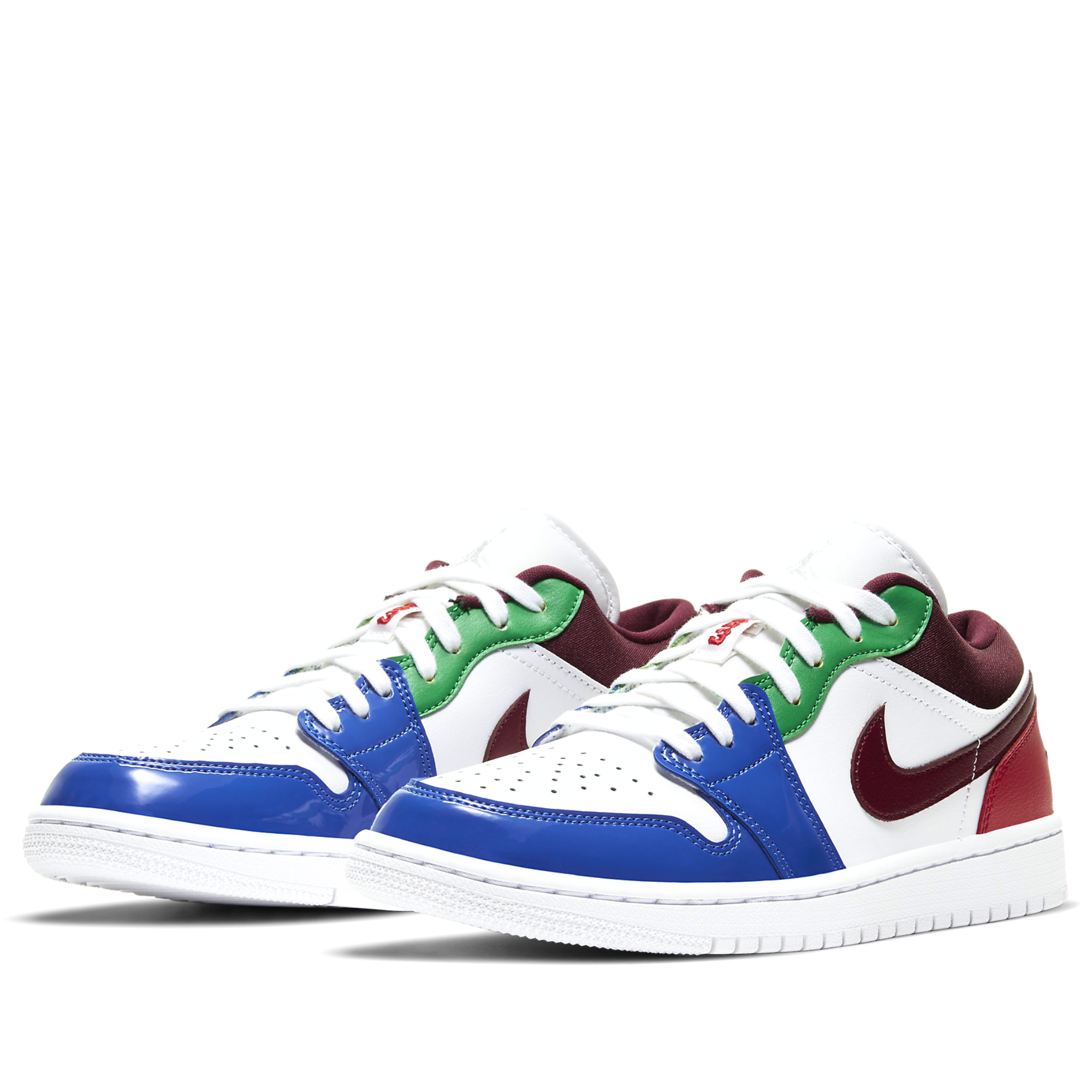  NIKE AIR JORDAN 1 LOW W WHITE MULTI COLOR DB5455-100 
