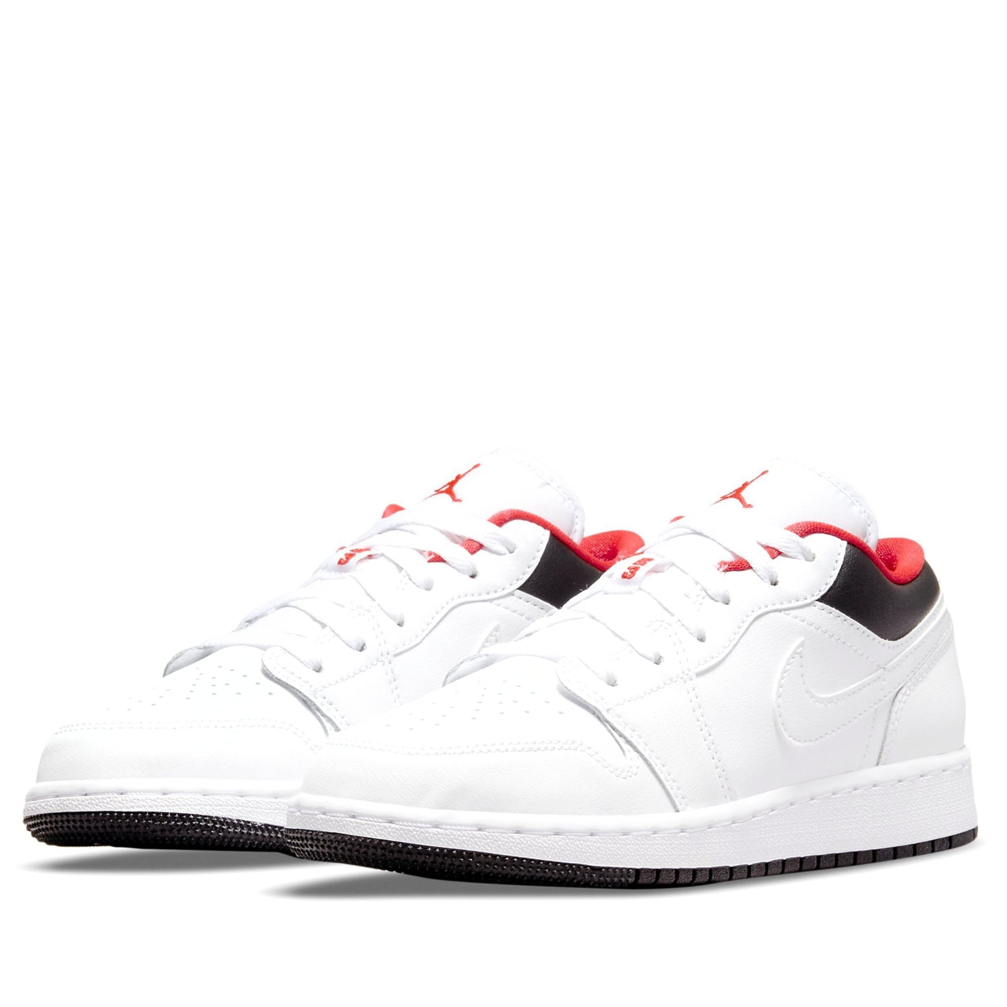  NIKE AIR JORDAN 1 LOW WHITE BLACK INFRARED 553560-160 