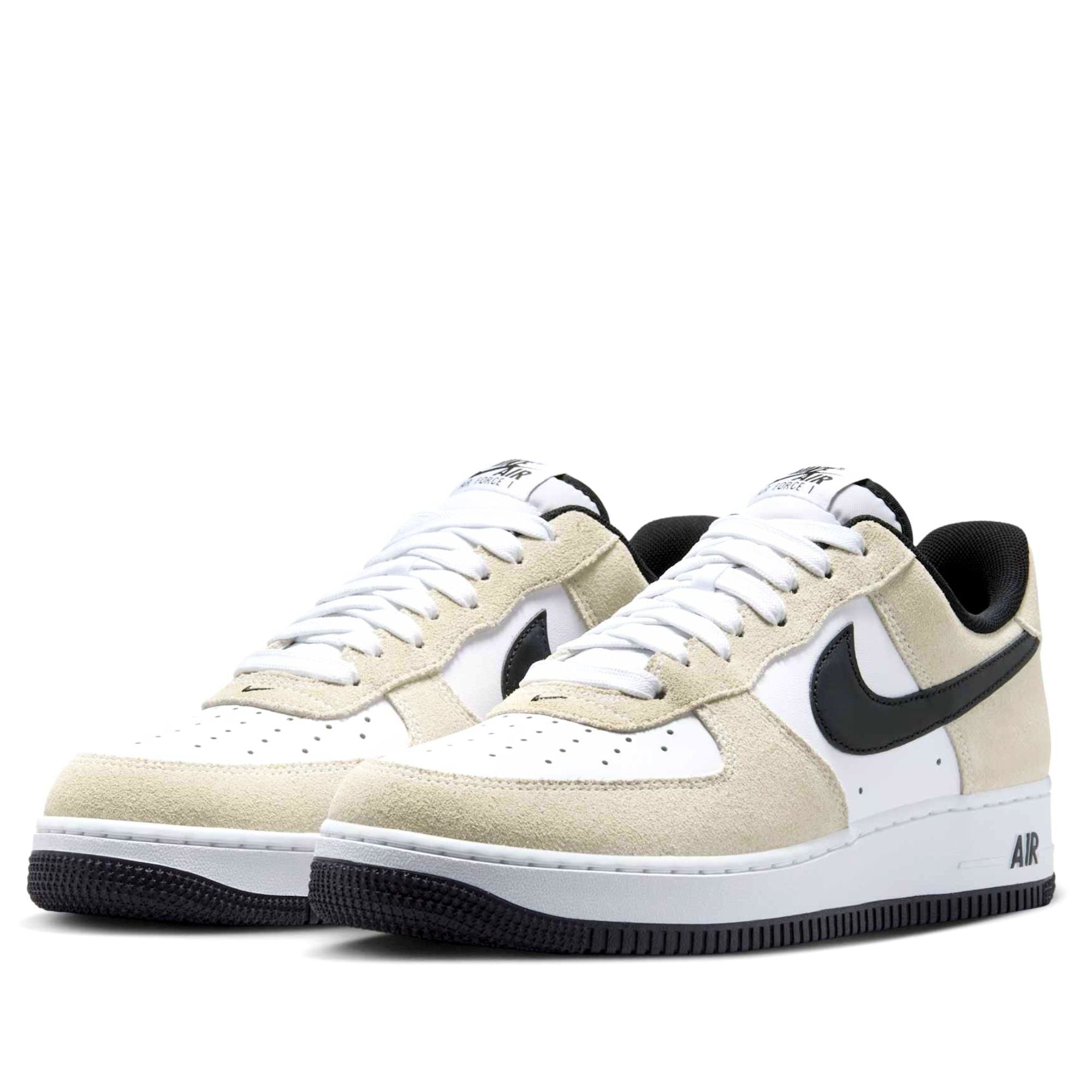  NIKE AIR FORCE 1 '07 LV8 PHOTON DUST BLACK IB6388-100 