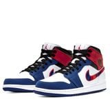  NIKE AIR JORDAN 1 MID MULTI COLOR SWOOSH 852542-146 