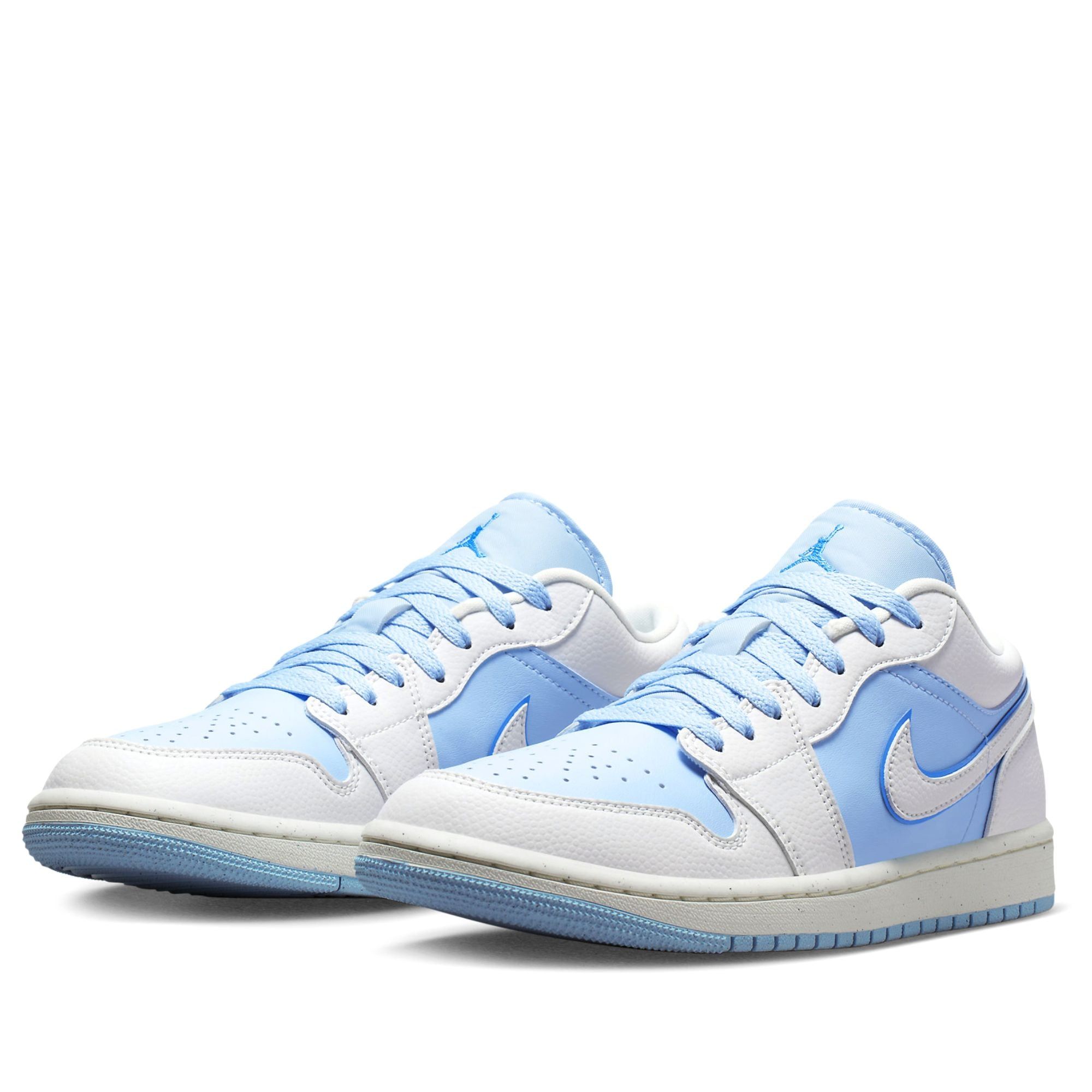  NIKE AIR JORDAN 1 LOW REVERSE ICE BLUE W DV1299-104 