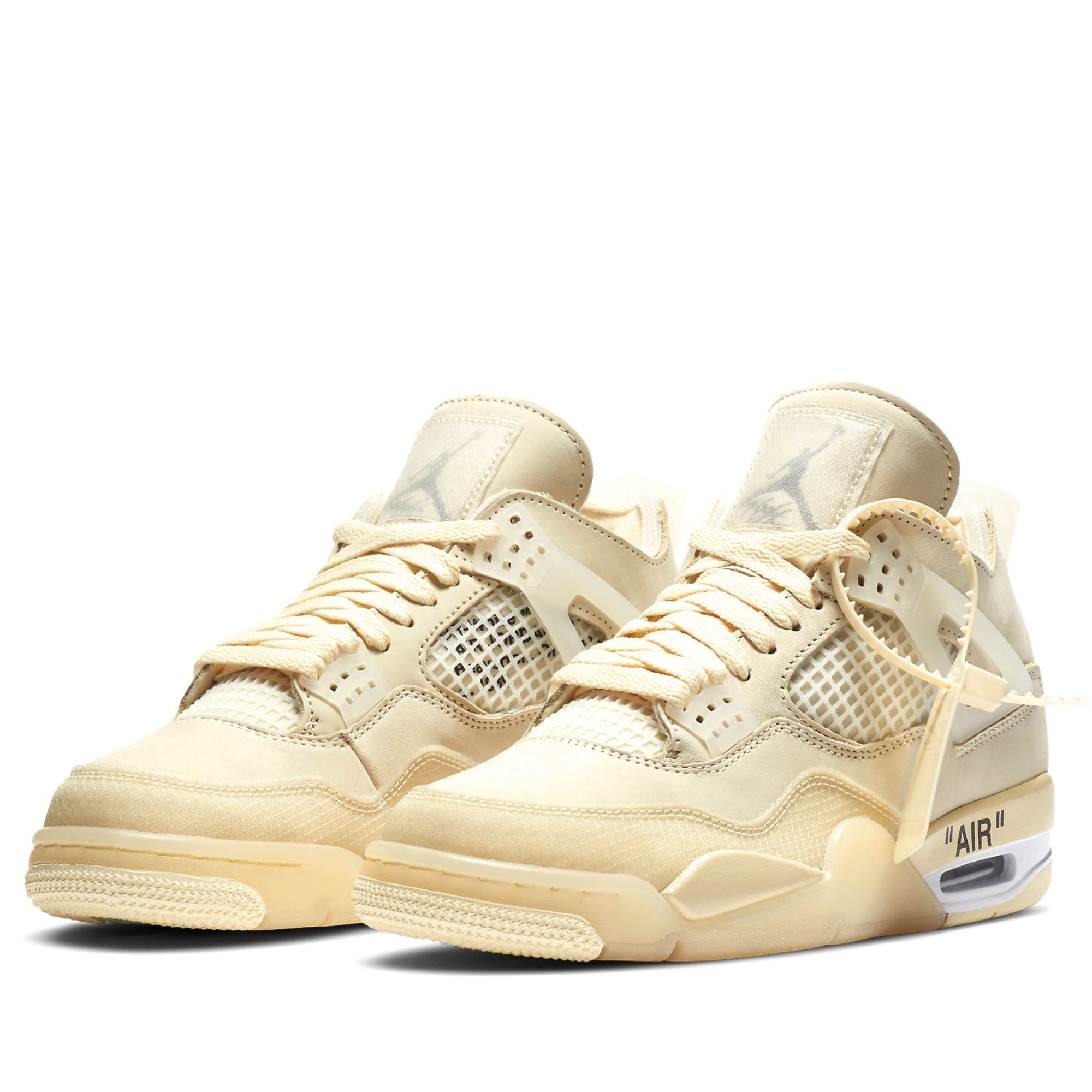  NIKE AIR JORDAN 4 X OFF-WHITE SAIL CV9388-100 