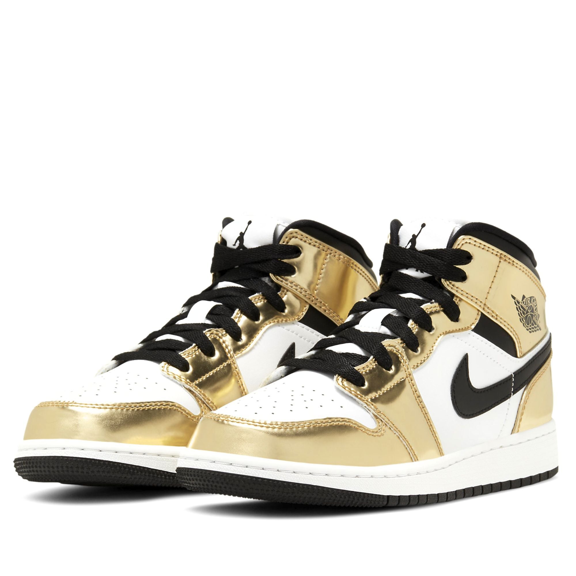  NIKE AIR JORDAN 1 MID METALLIC GOLD DC1420-700 