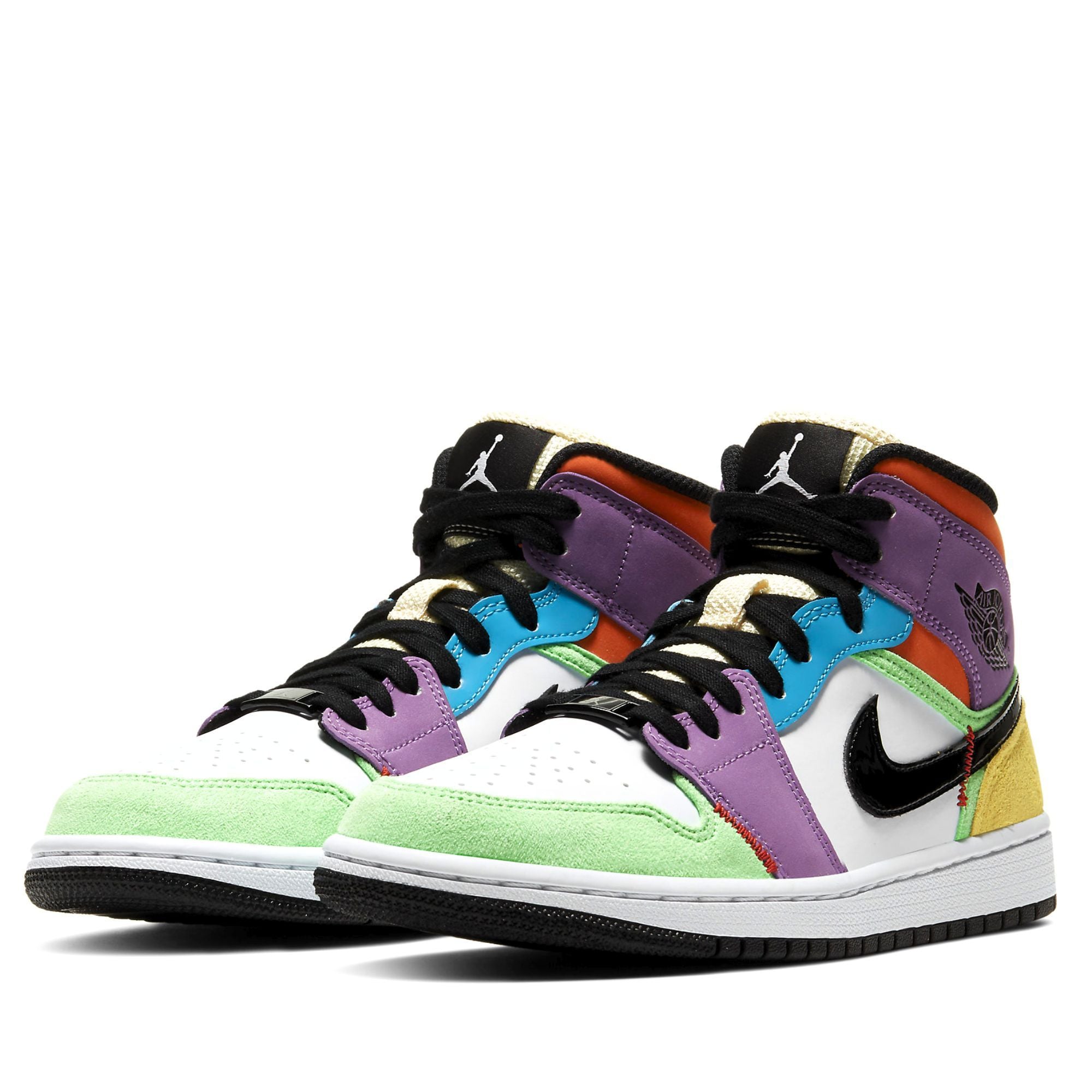  NIKE AIR JORDAN 1 MID LIGHTBULB MULTI CW1140-100 