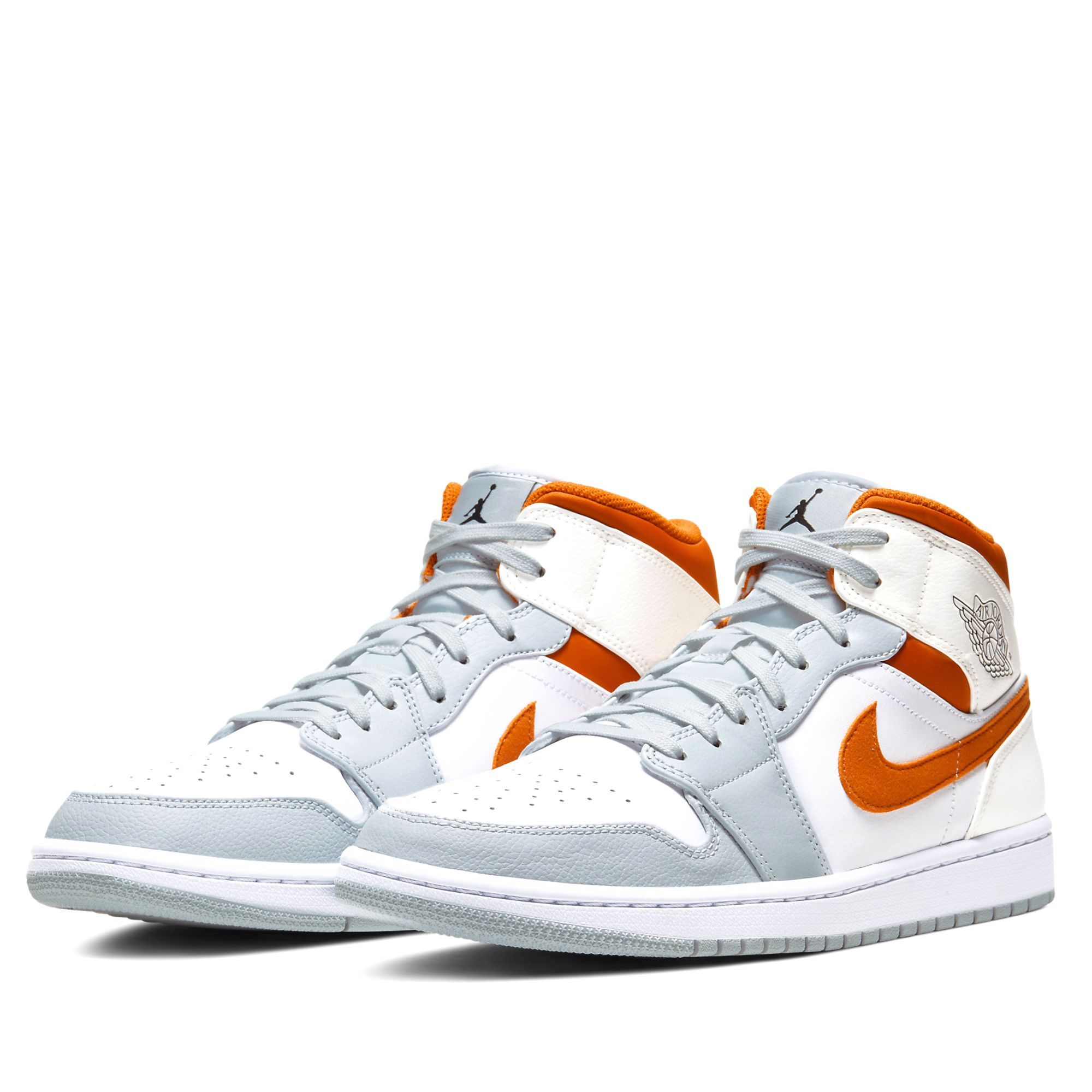  NIKE AIR JORDAN 1 MID STARFISH PURE PLATINUM CW7591-100 