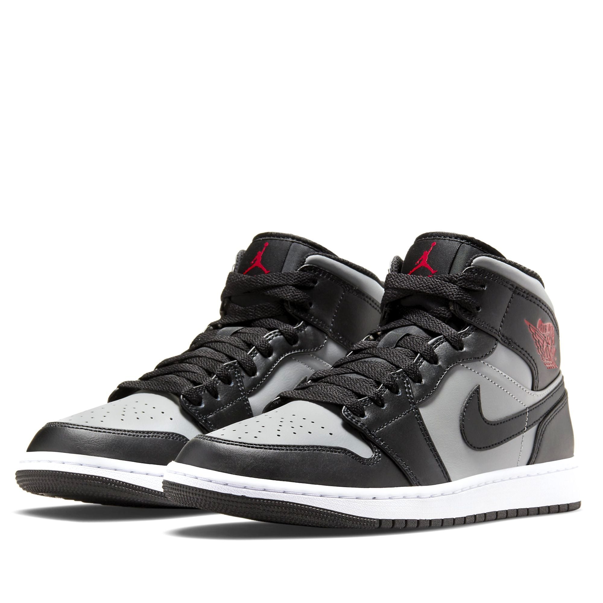  NIKE AIR JORDAN 1 MID SHADOW RED 554724-096 