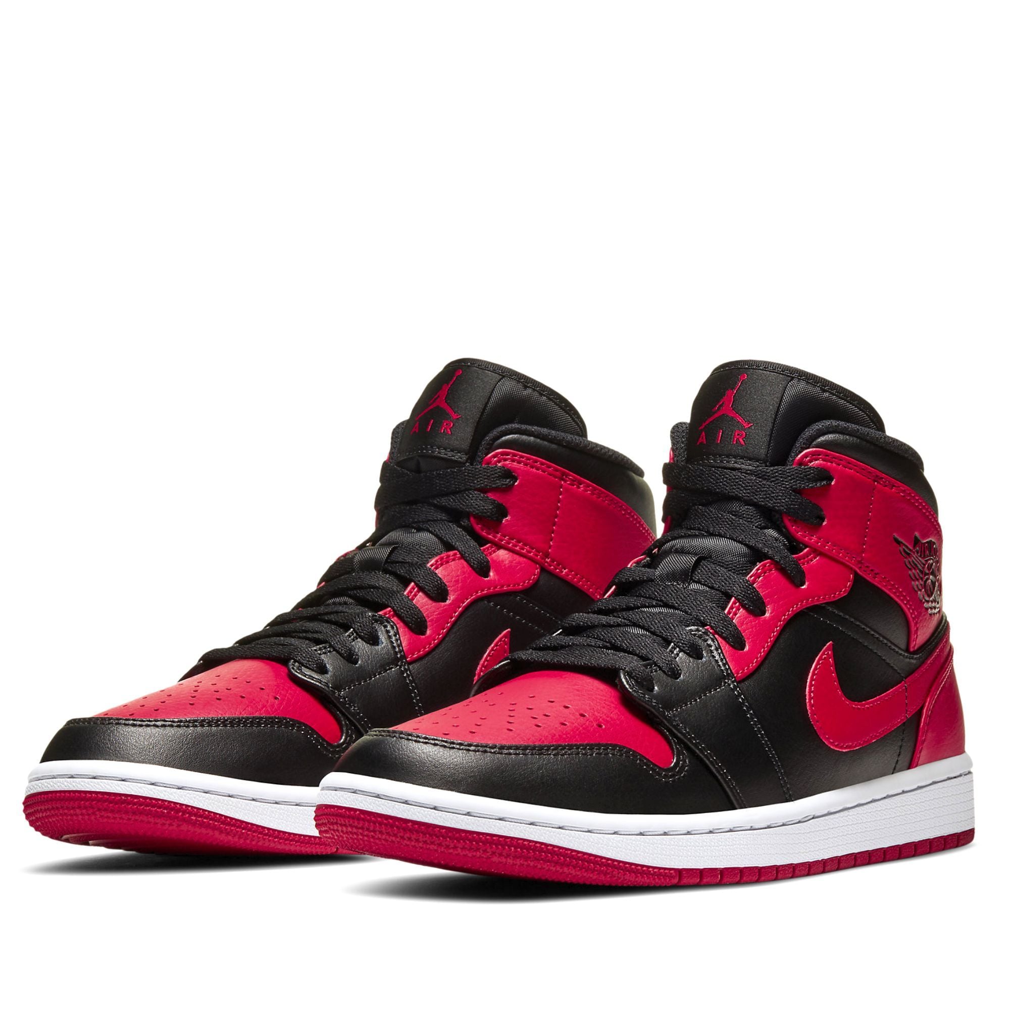  NIKE JORDAN 1 MID BANNED MEN 554724-074 