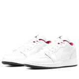  NIKE AIR JORDAN 1 LOW WHITE RED 553560-164 