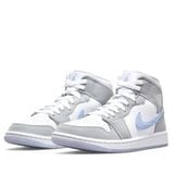  NIKE AIR JORDAN 1 MID WOLF GREY BQ6472-105 