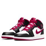  NIKE AIR JORDAN 1 MID WHITE VERY BERRY 554725-016 