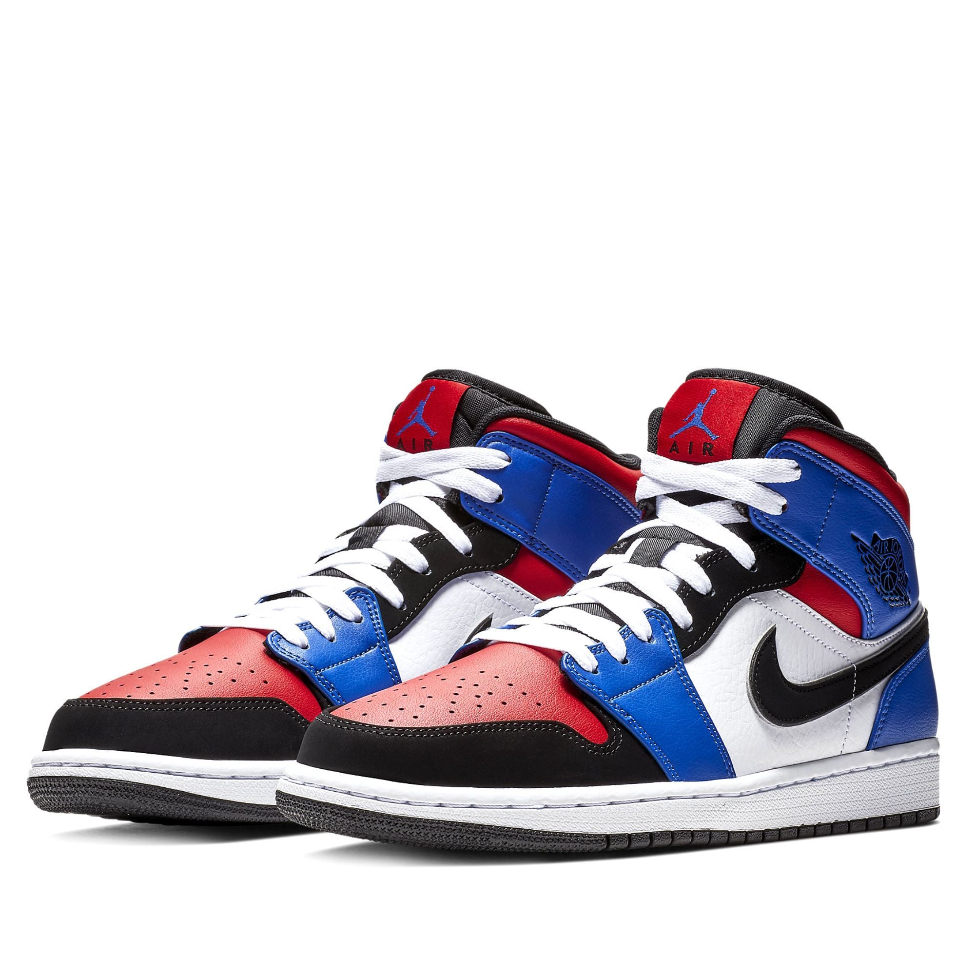  NIKE AIR JORDAN 1 MID TOP 3 554724-124 