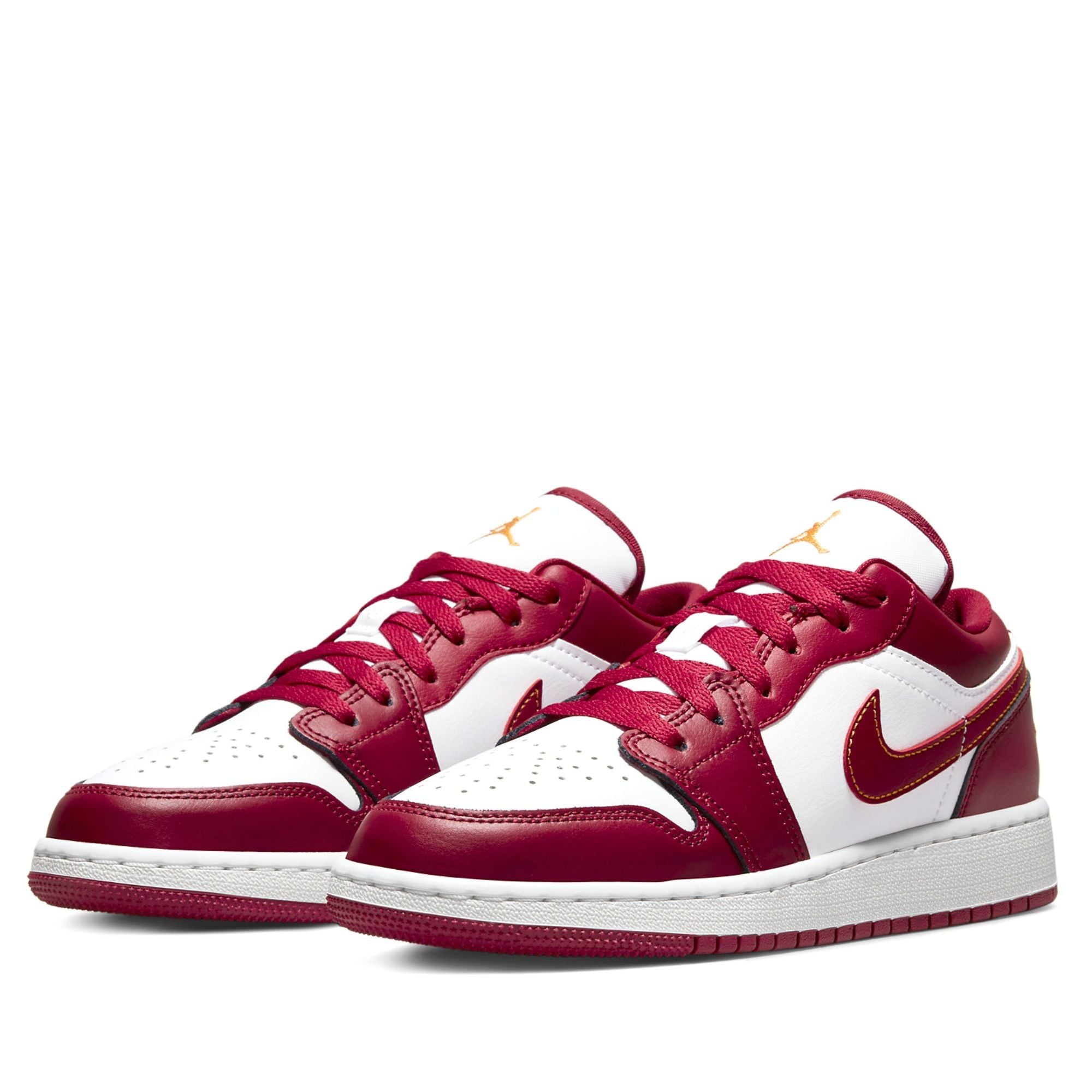  NIKE AIR JORDAN 1 LOW CARDINAL 553560-607 