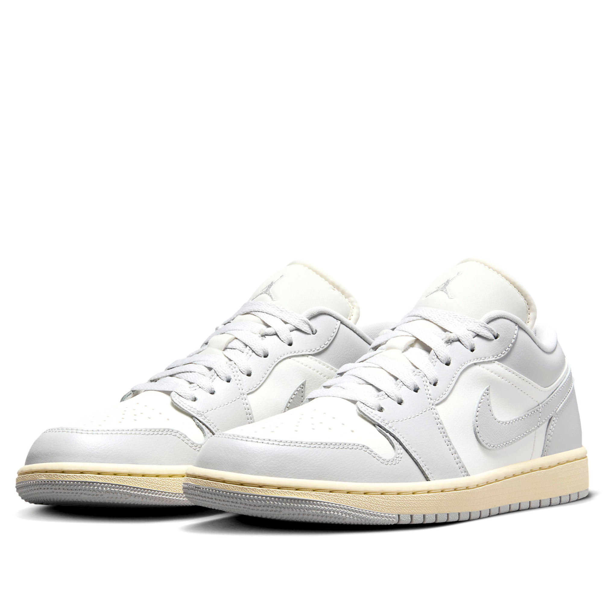  NIKE AIR JORDAN 1 LOW LIGHT GREY SAIL DC0774-103 