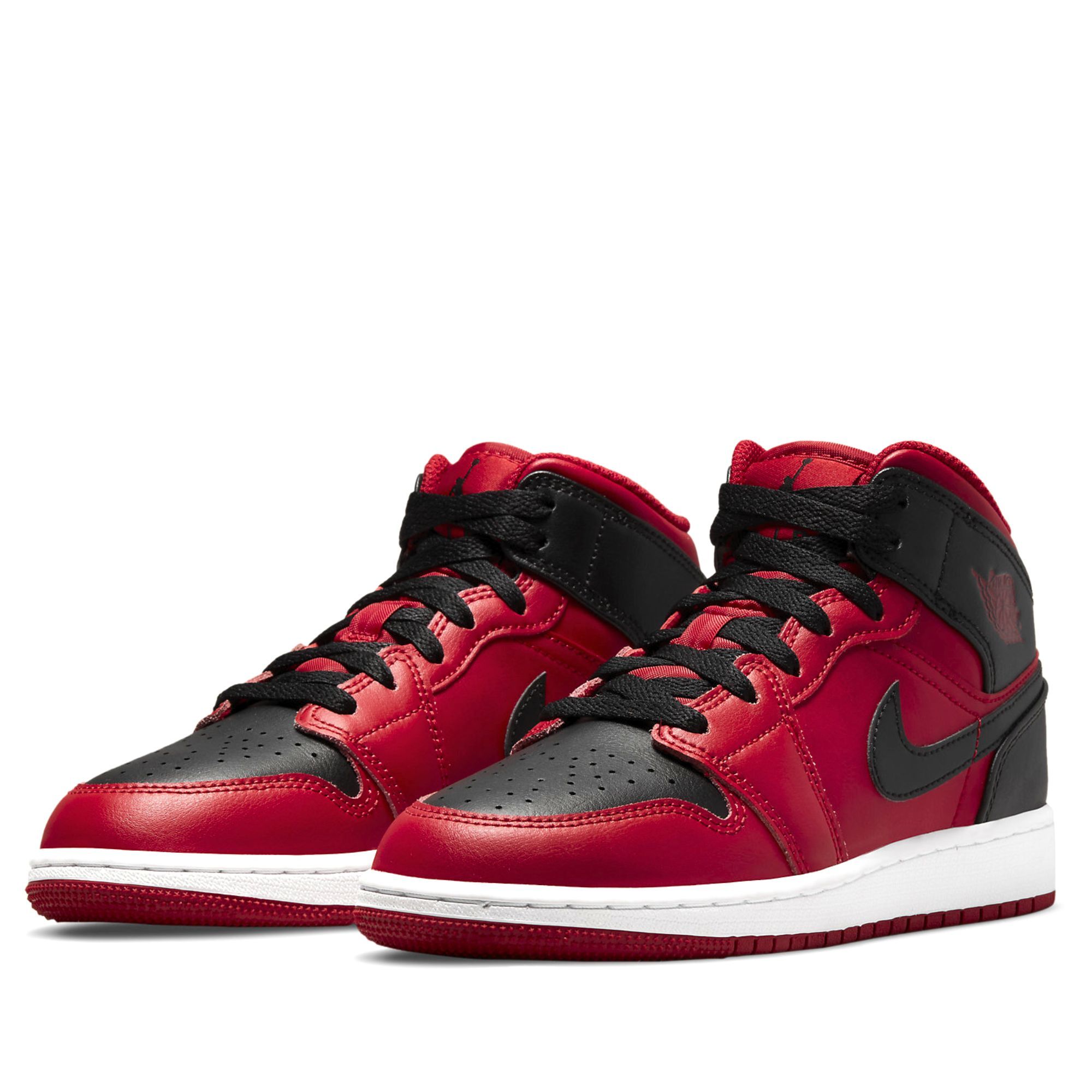  NIKE AIR JORDAN 1 MID REVERSE BRED 554725-660 