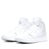  NIKE AIR JORDAN 1 MID TRIPLE WHITE W DV0991-111 