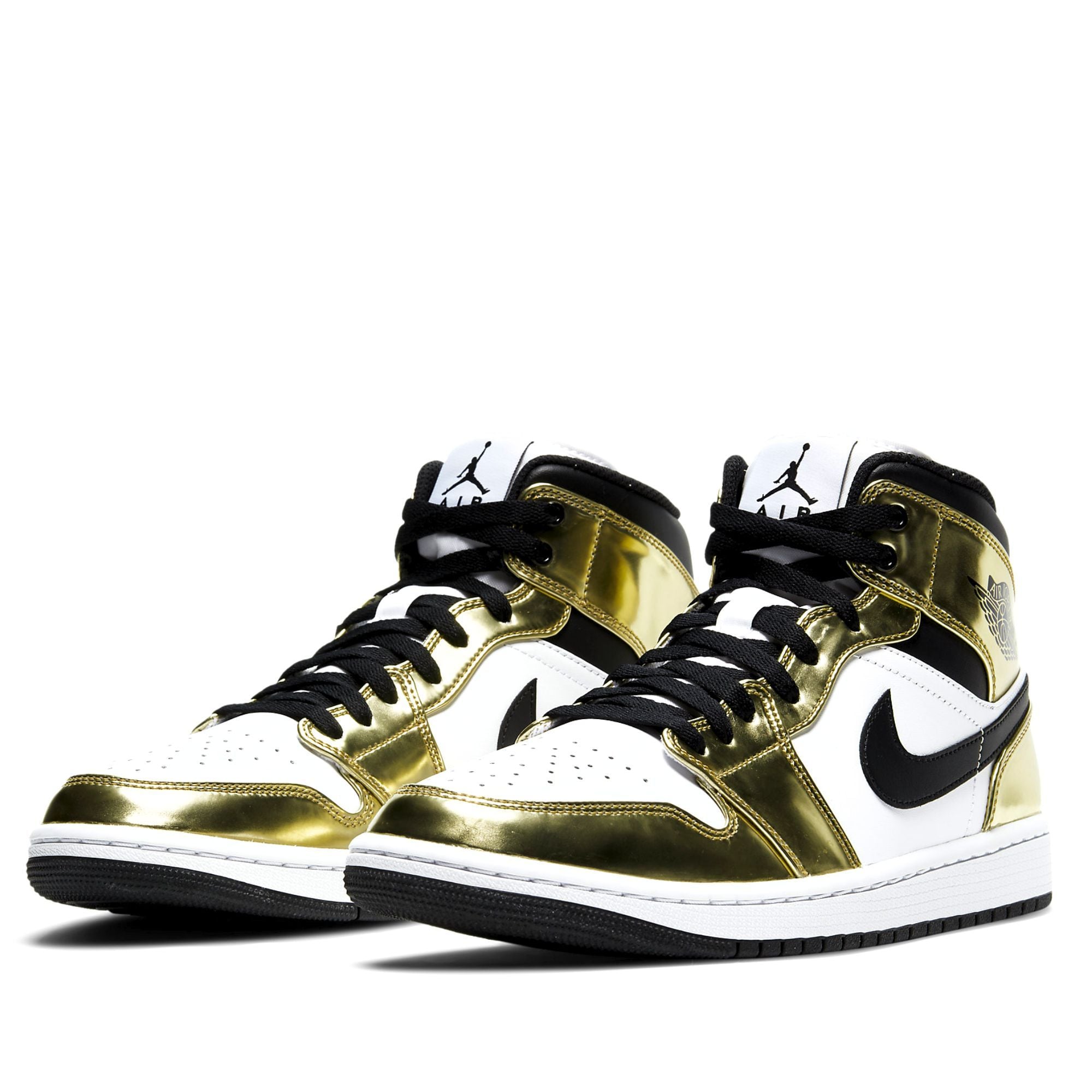  NIKE AIR JORDAN 1 MID METALLIC GOLD DC1419-700 