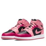  NIKE AIR JORDAN 1 MID GS CORAL CHALK 554725-662 