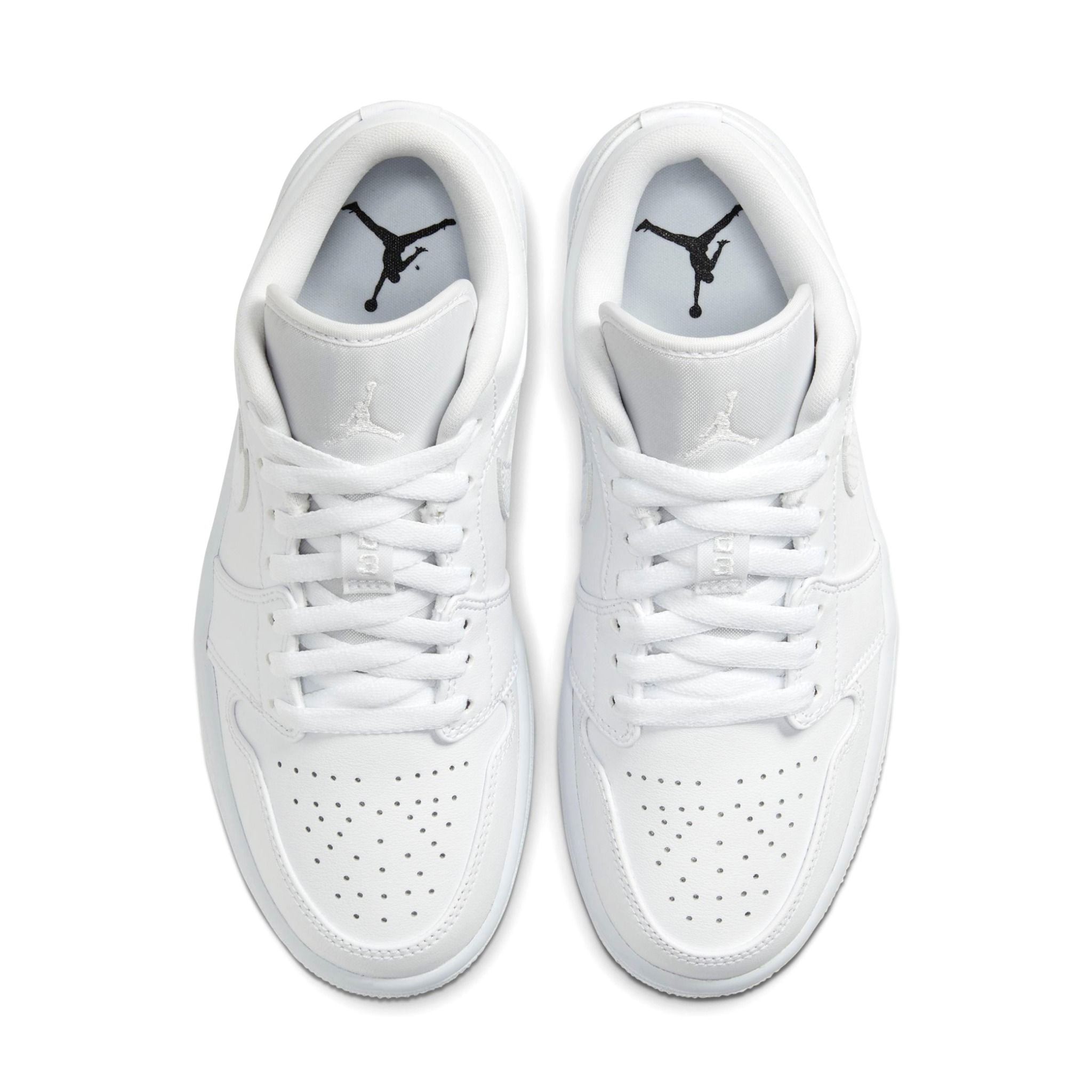 NIKE AIR JORDAN 1 LOW TRIPLE WHITE AO9944-111 l 553560-126 l 553560-130 