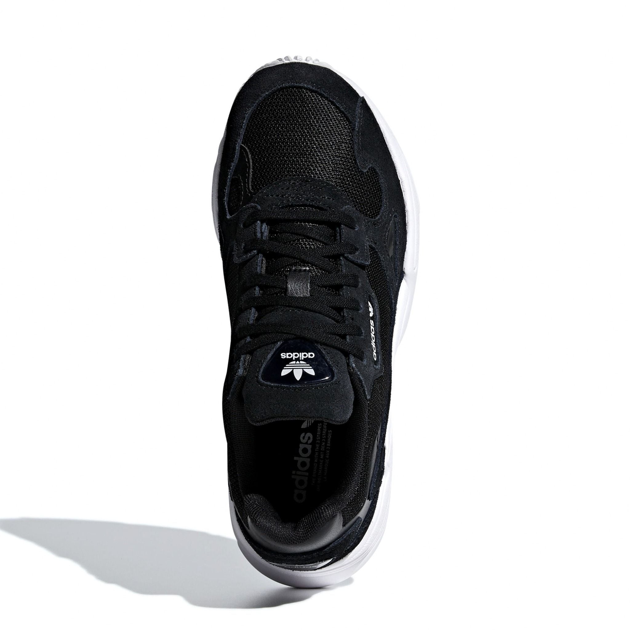  ADIDAS FALCON CORE BLACK CLOUD WHITE B28129 