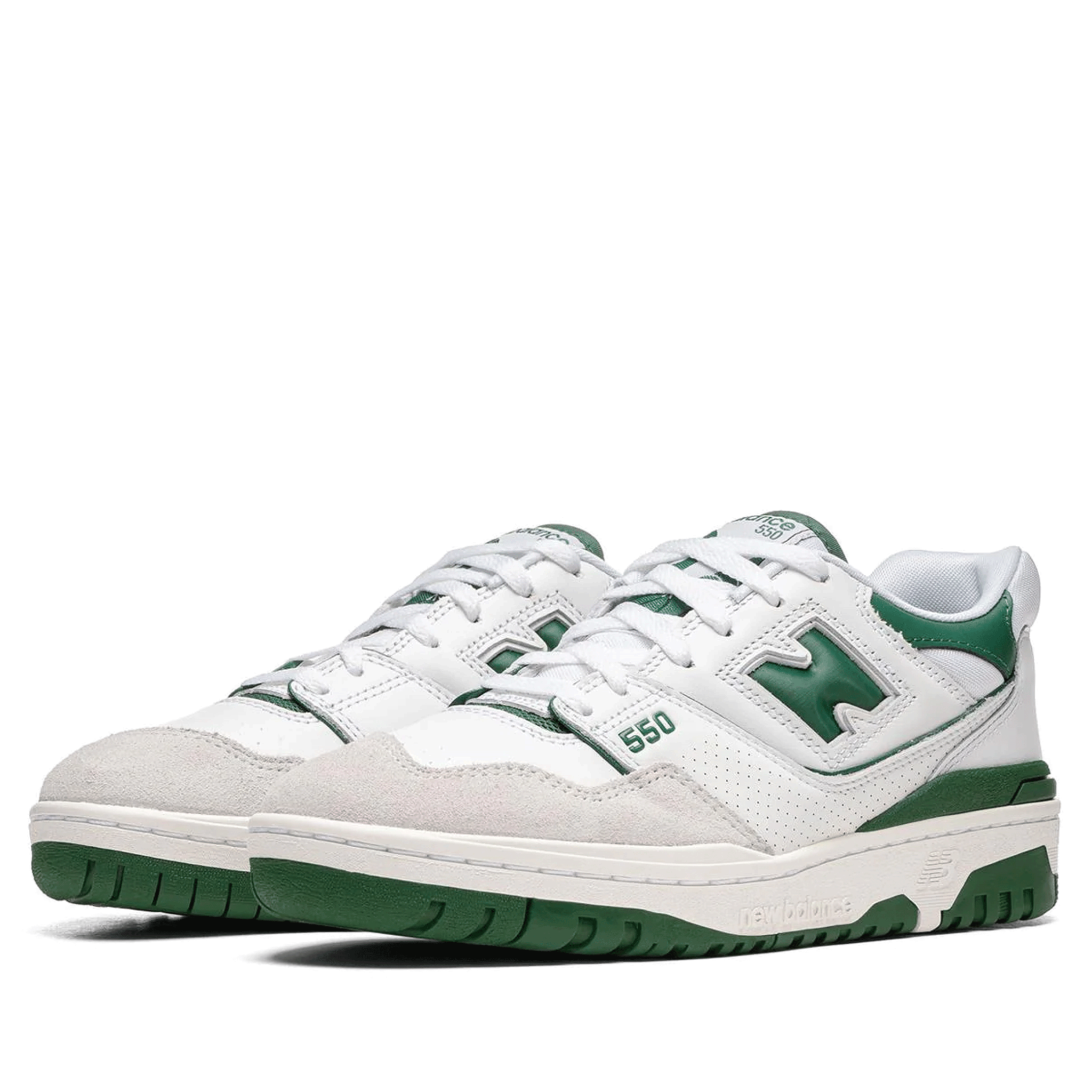  NEW BALANCE 550 WHITE GREEN BB550WT1 