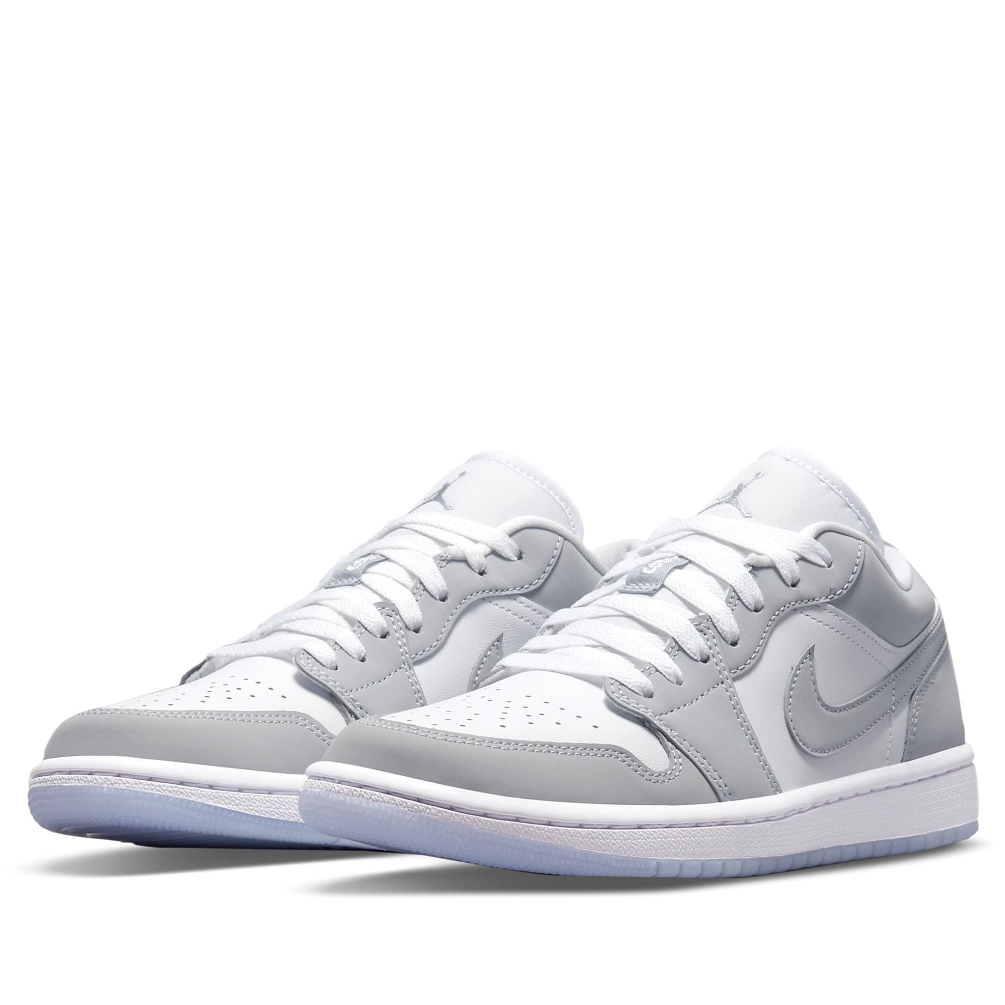  NIKE AIR JORDAN 1 LOW WHITE WOLF GREY W DC0774-105 
