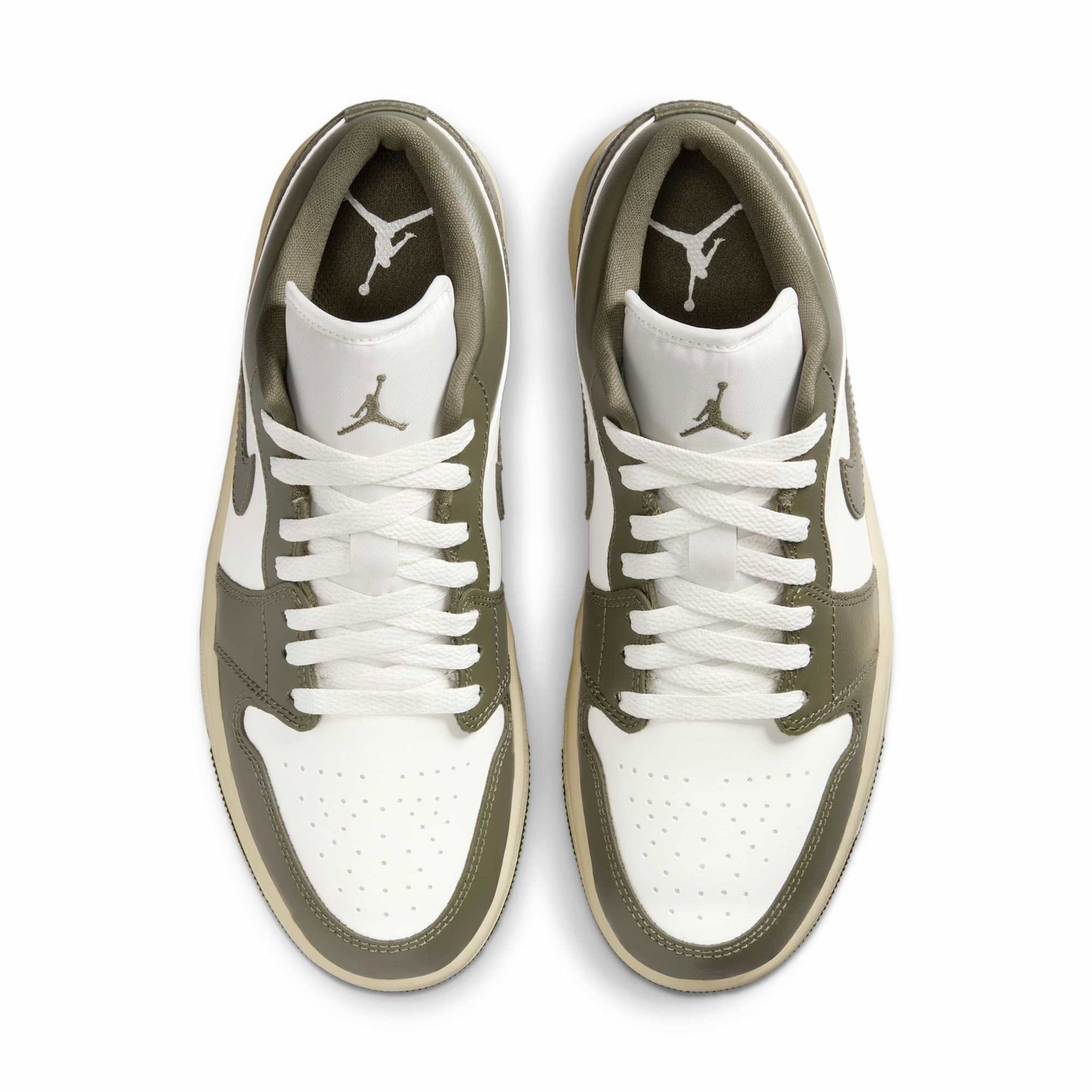  NIKE AIR JORDAN 1 LOW MEDIUM OLIVE DC0774-122 
