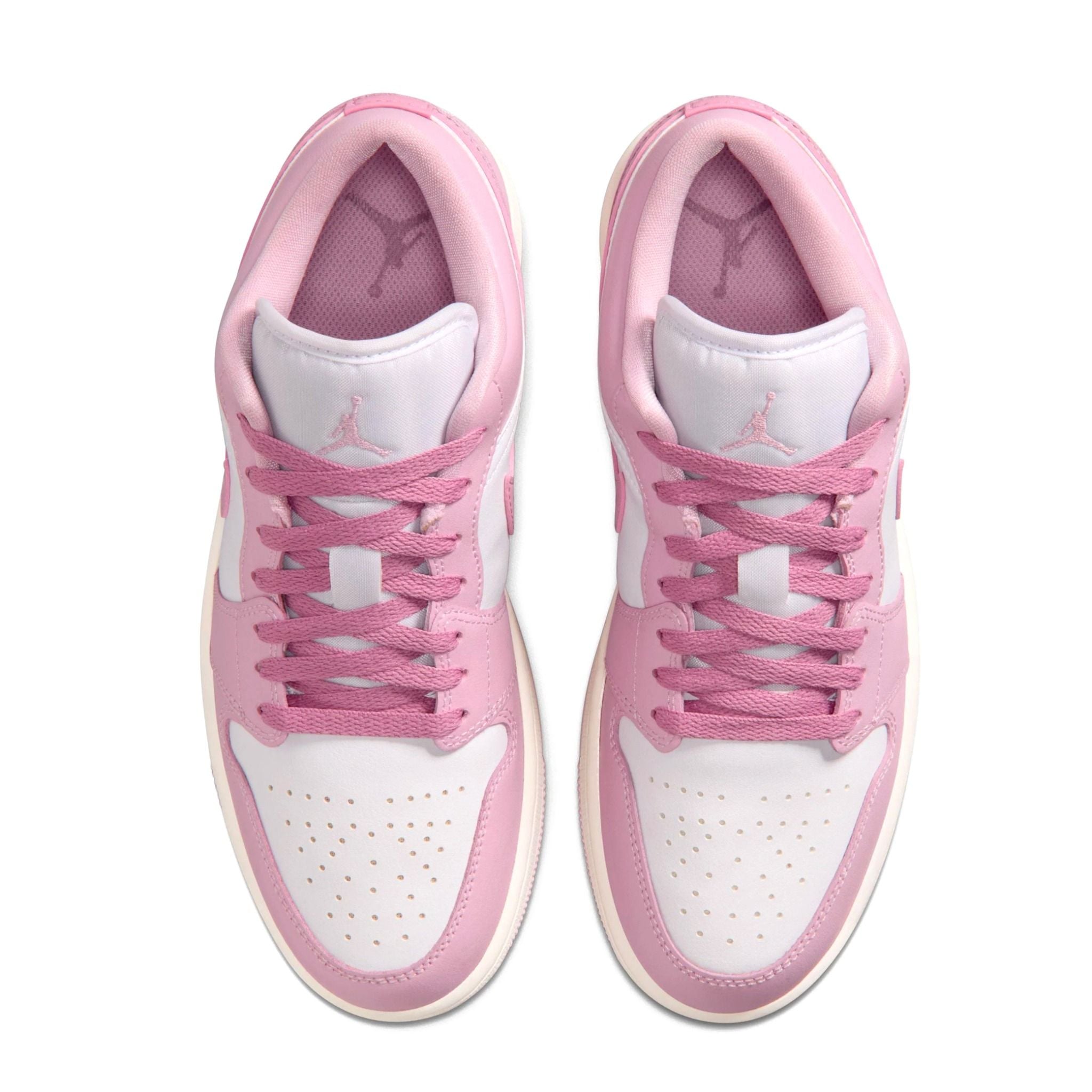  NIKE AIR JORDAN 1 LOW ICED CARMINE WHITE DC0774-607 
